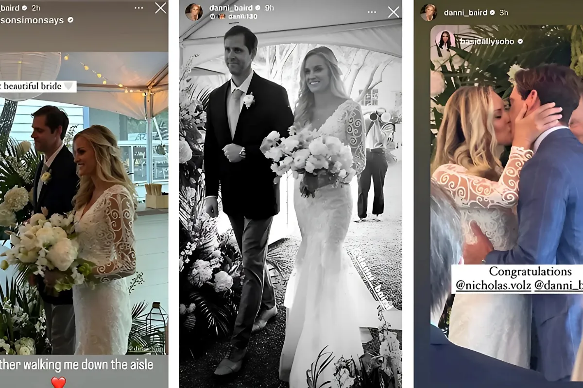 Dive into the Romance: Southern Charm's Danni Baird Ties the Knot in a Dreamy Wedding Ceremony - lulu