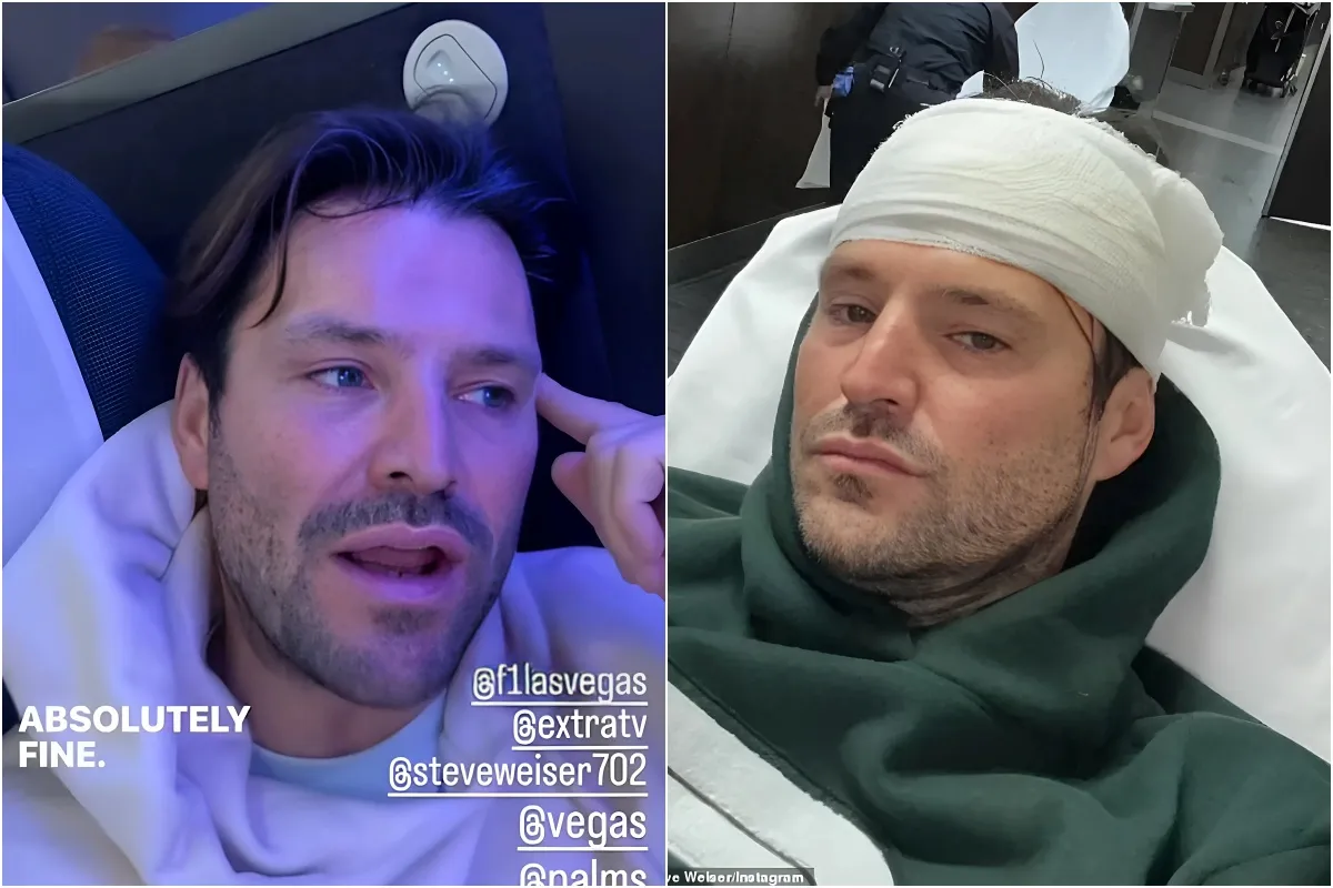 Mark Wright rushed to Las Vegas hospital with horrific head injury needing 30 stitches liennhi