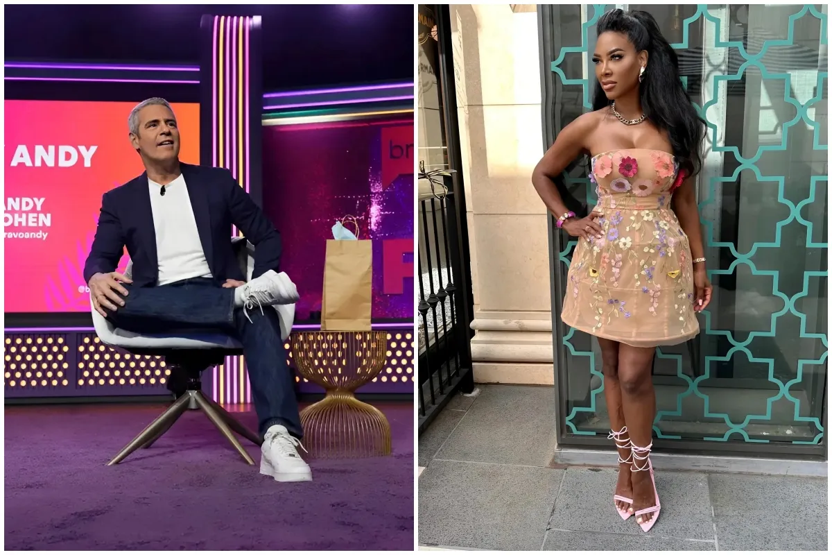 Andy Cohen reacts to Kenya Moore taking accountability for 'RHOA' sex poster scandal ngocc