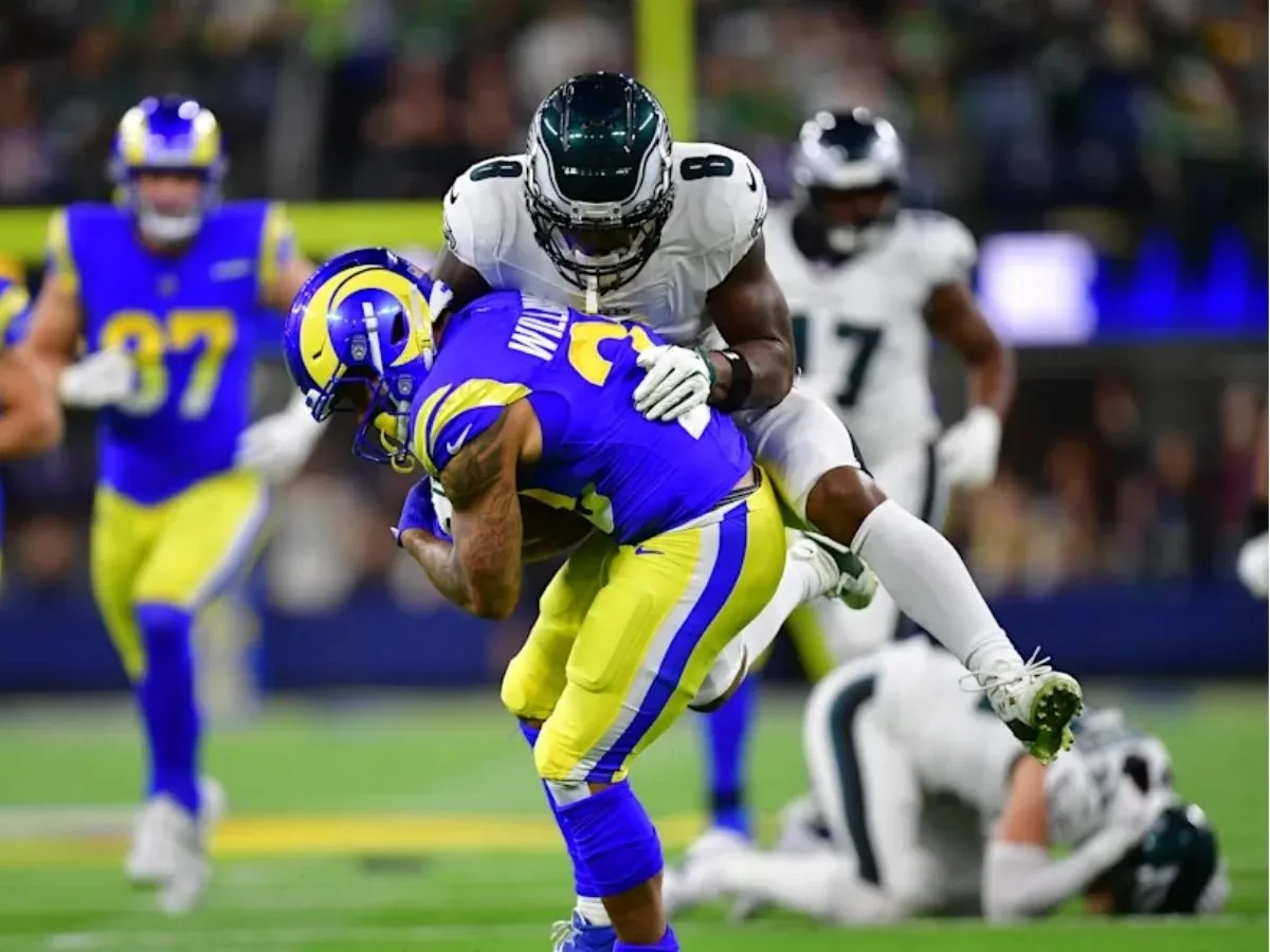 NFL rules analyst explains why Eagles got away with a late challenge vs. Rams