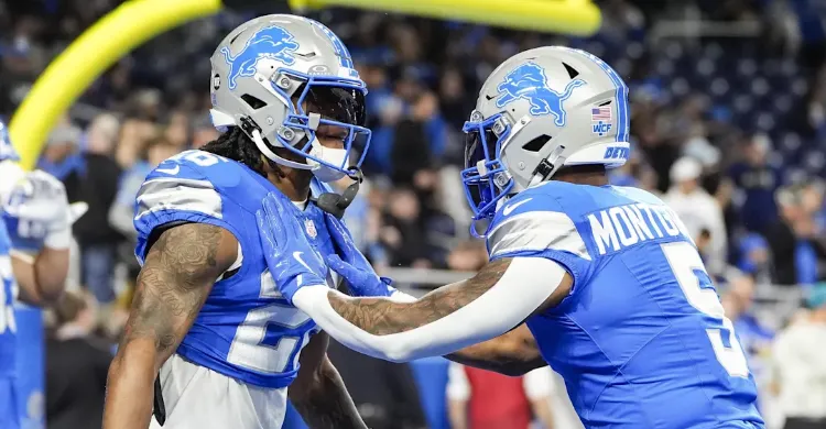 Lions' David Montgomery, Jahmyr Gibbs Living Up to Their Fun Duo Nickname After TDs