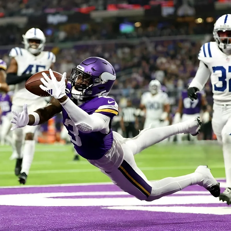 Minnesota Vikings' Jordan Addison Explodes For Career Game vs. Chicago Bears