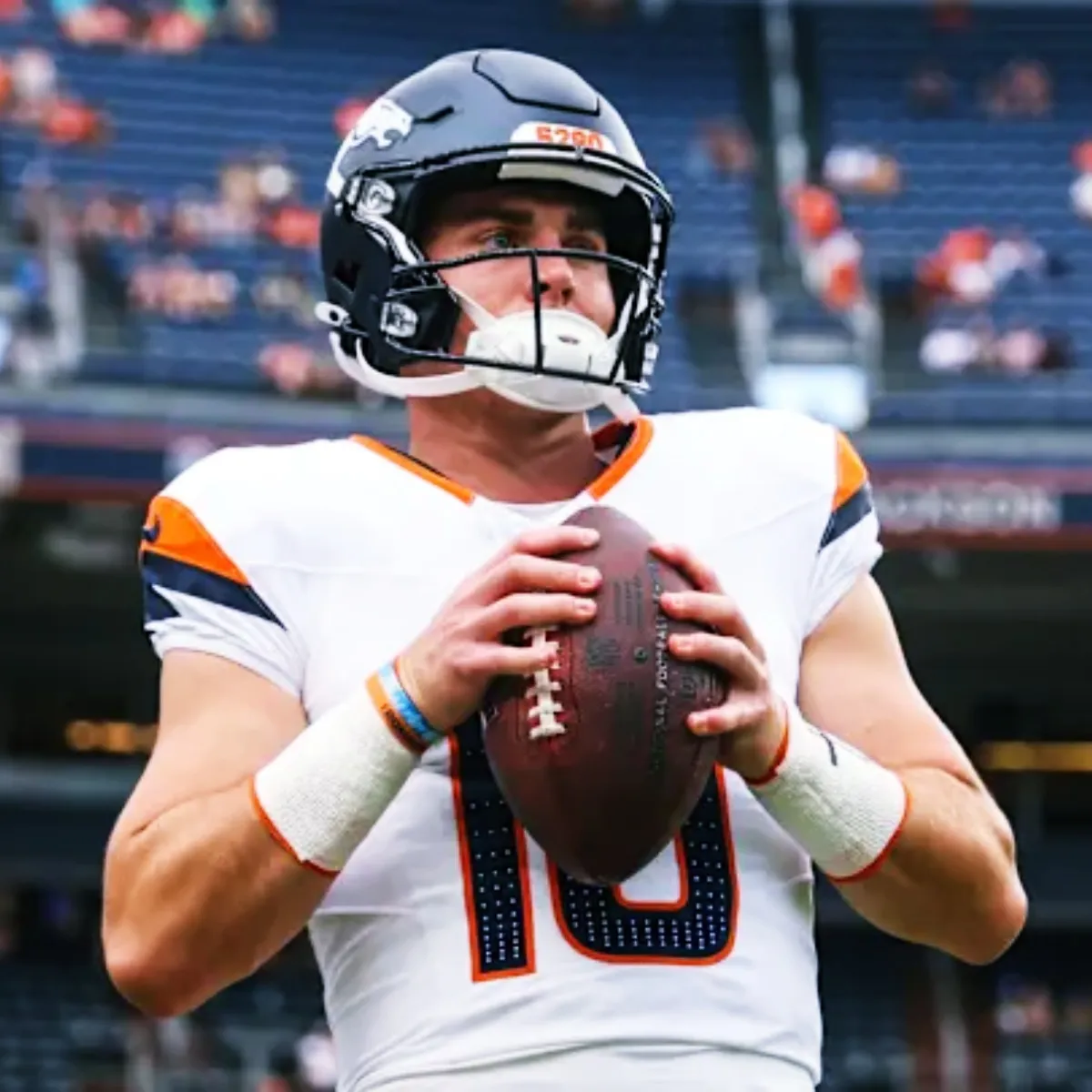 Broncos QB Bo Nix went viral after staring into Tyree Wilson's soul