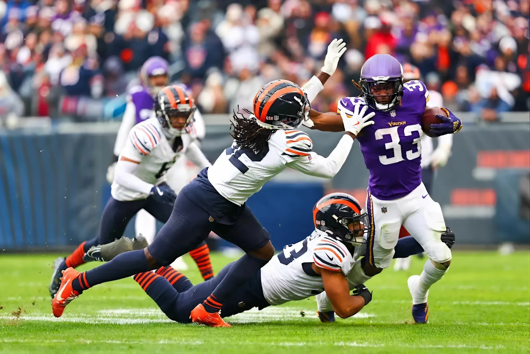 Vikings' Aaron Jones gets brutally honest on costly fumble after win over Bears