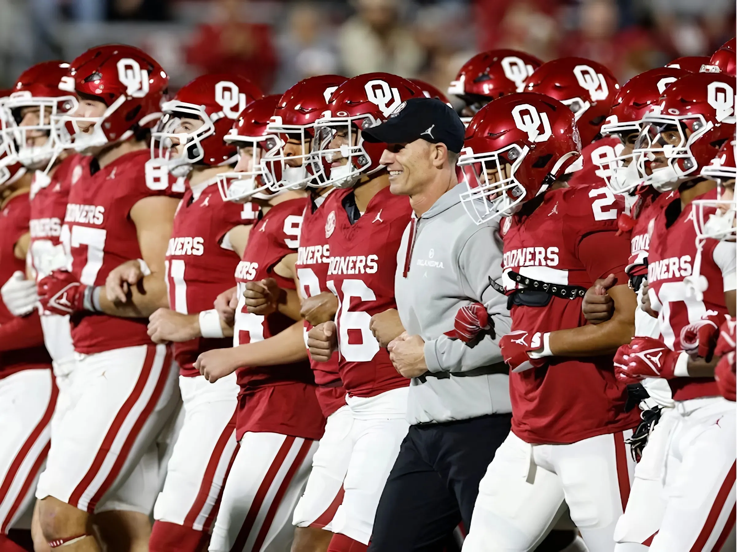 What Oklahoma coach said about physically dominating Alabama in upset victory