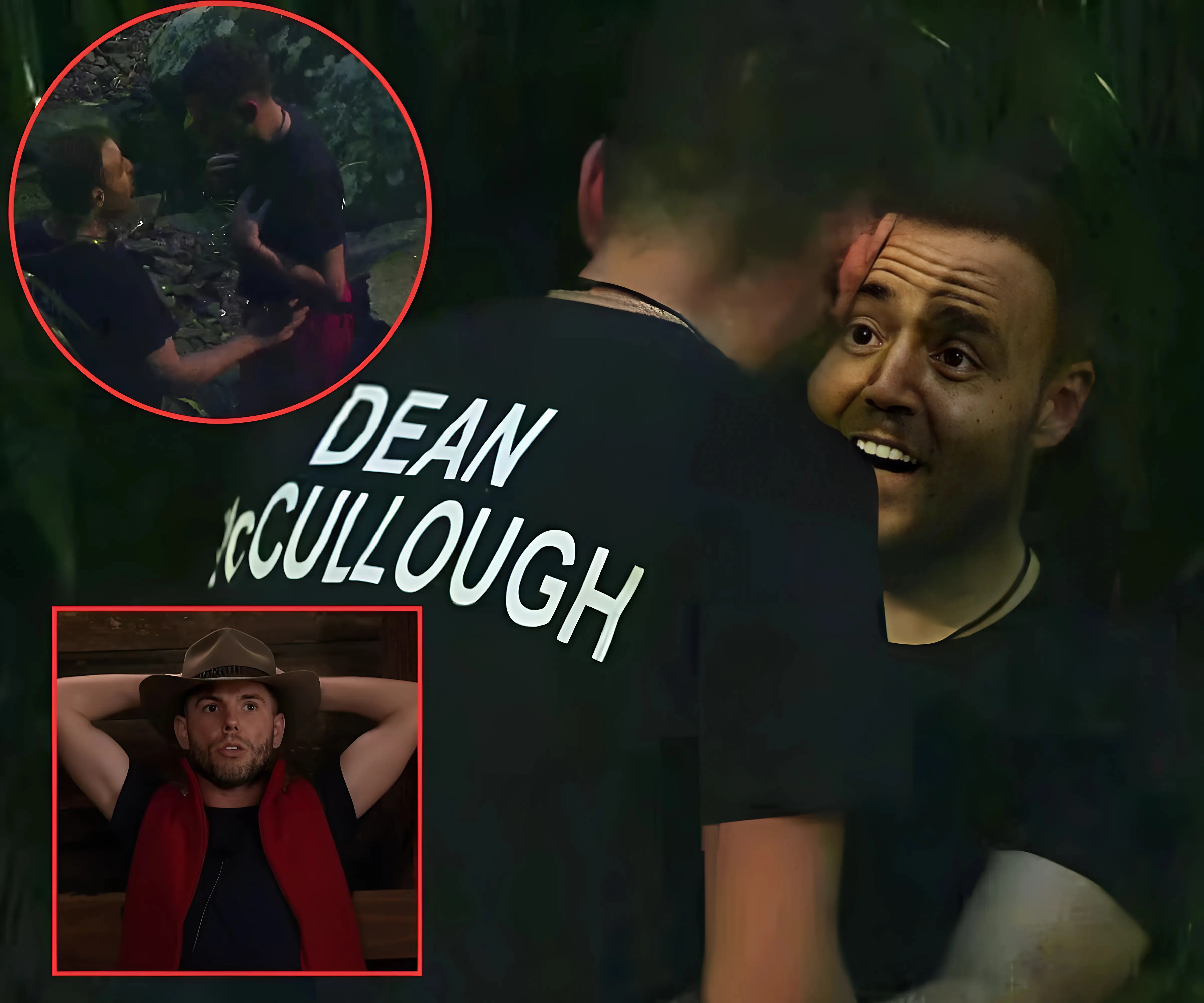 I'm A Celeb's Alan Halsall loses his temper with Dean McCullough as tensions boil over between the pair - after body language expert revealed Radio 1 host was close to QUITTING - suong