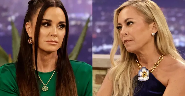 Kyle Richards Reacts to Sutton Stracke's Claim She Tried to "Hook Up" with Kevin Costner