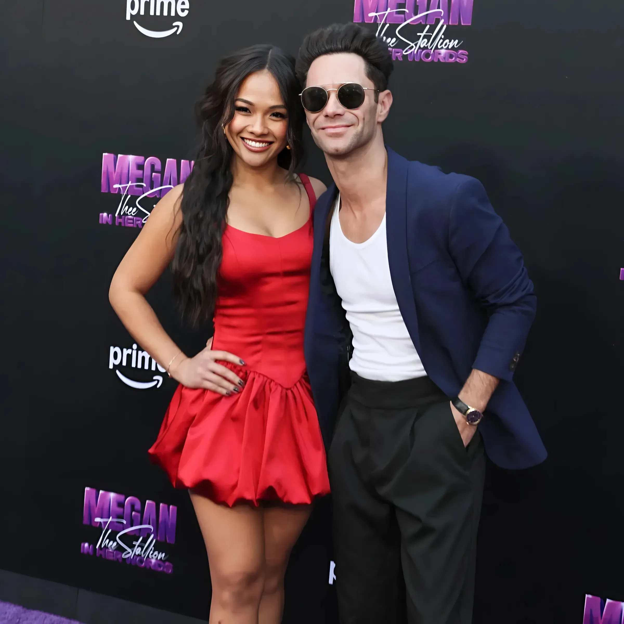 Jenn Tran Posts Flirty Video Asking ‘Honey’ Sasha Farber to Teach Her a Dance for Her Birthday