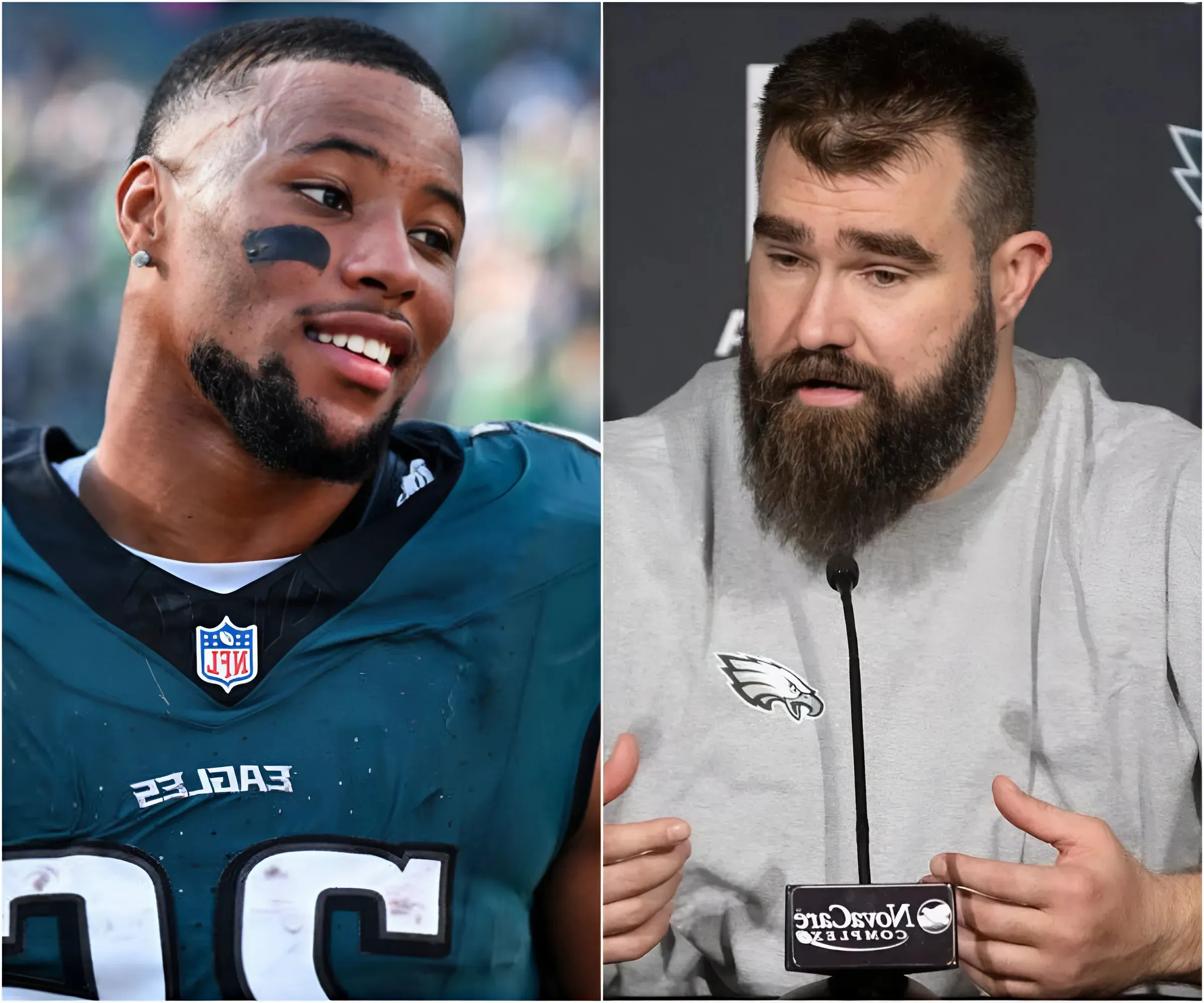 Saquon Barkley Asserts MVP Worthiness: Shocking Response to Jason Kelce’s Statement About the Philadelphia Eagles - suong