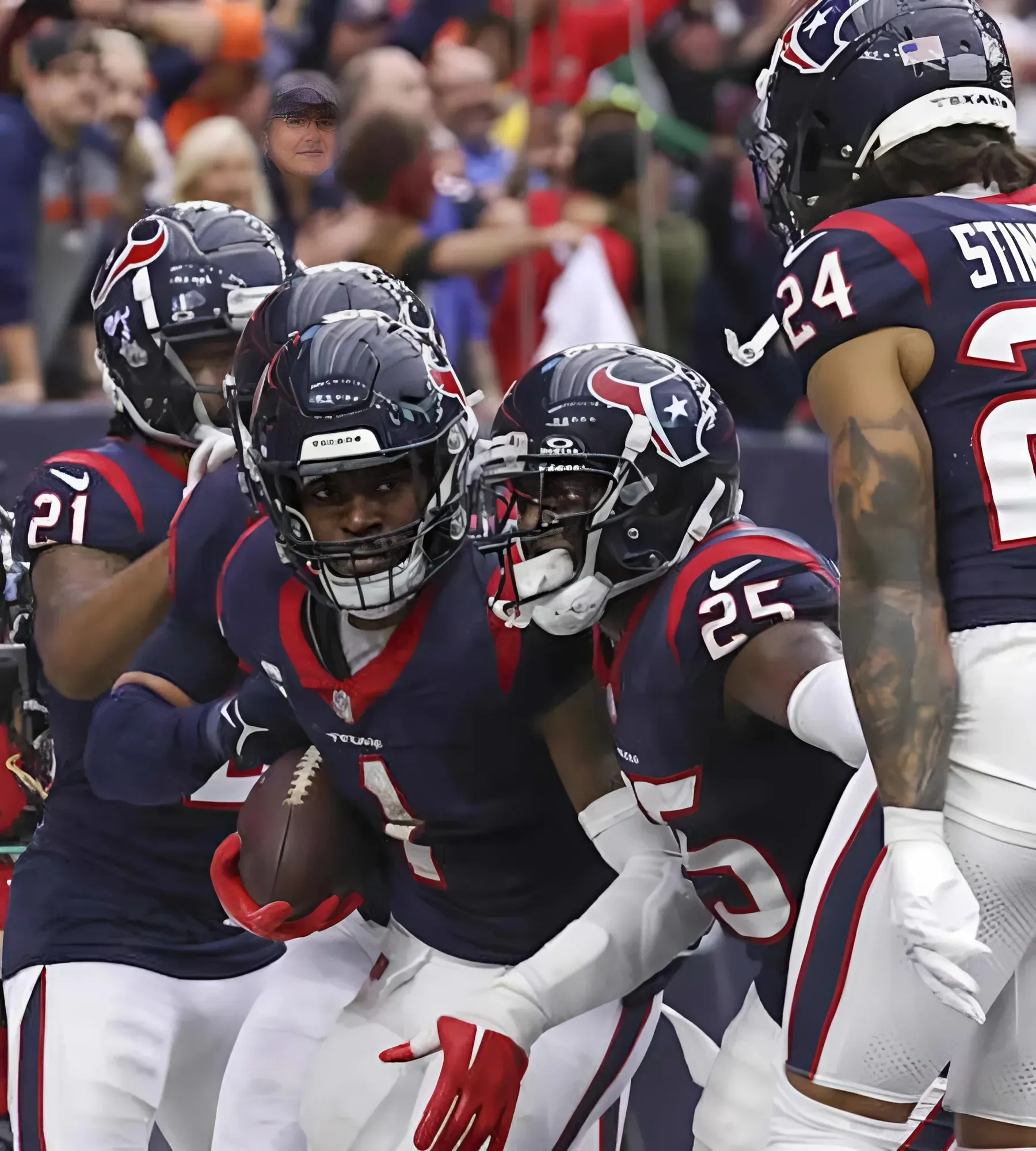 Jimmie Ward's Interception Highlights Texans Effort in Loss to Titans