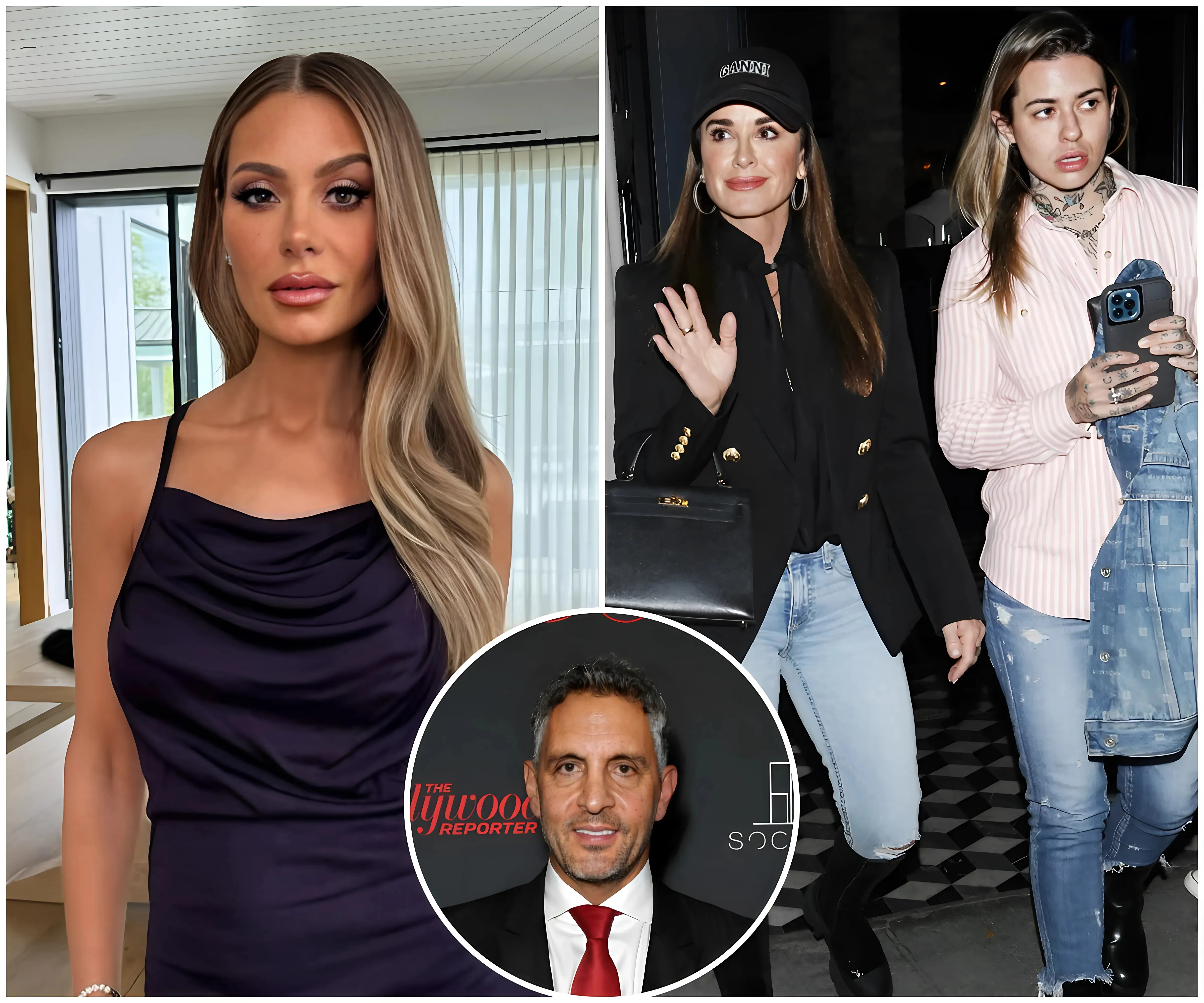 "Dorit Kemsley Causes a Shock When Accusing Kyle Richards of Abandoning Family to 'Run After' Morgan Wade, Staying Overnight and Traveling for a Long Time While His Marriage with Mauricio Umansky Was on the Verge of Collapse!"