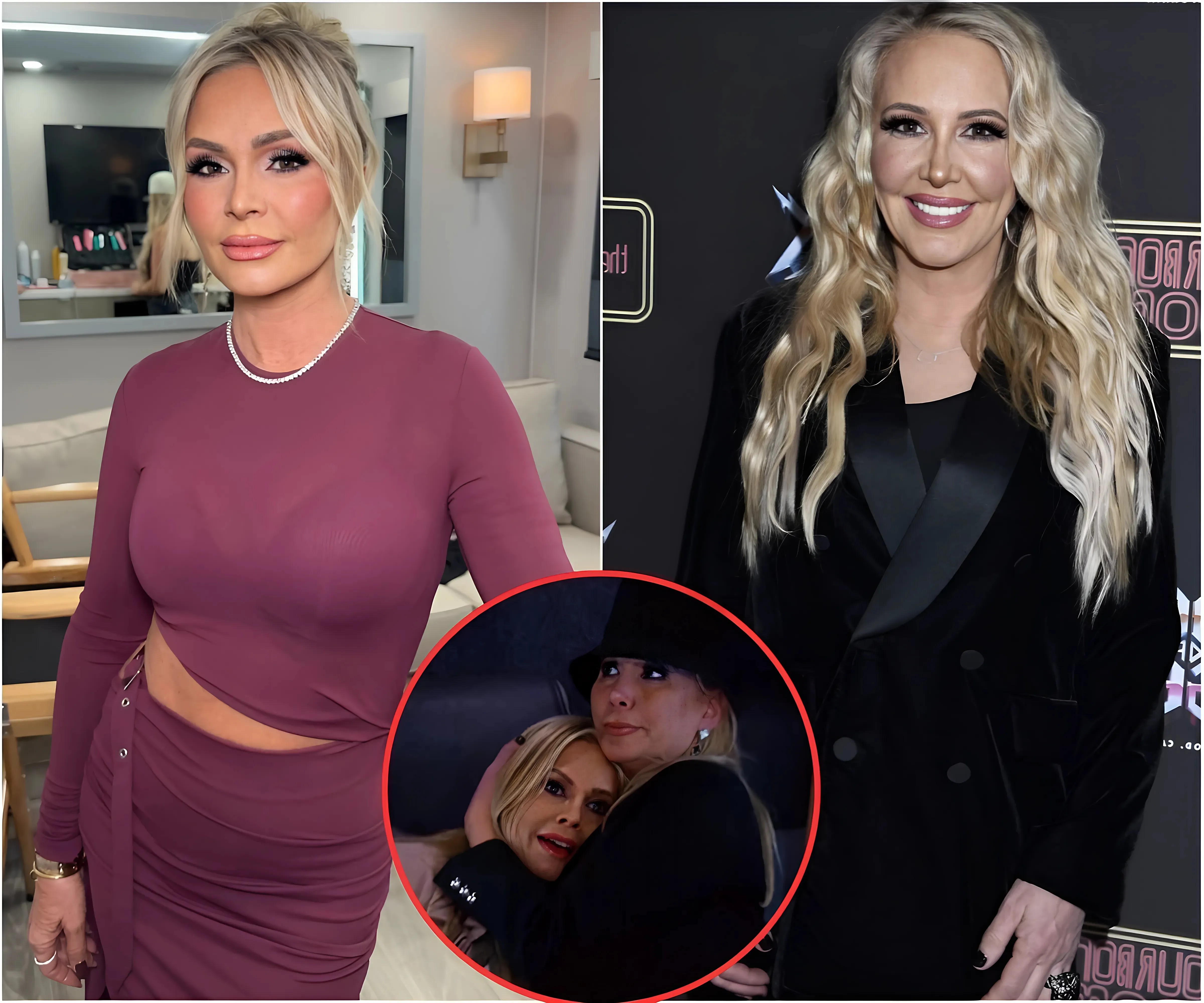 "Clearly fake!!"— The Real Housewives of Orange County fans react to Tamra and Shannon hugging at the reunion