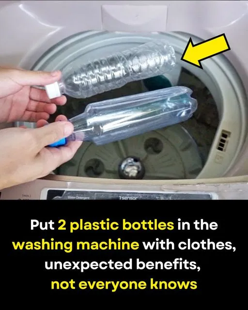 Surprising Laundry Hack: Using Plastic Bottles in the Washing Machine to Enhance Your Laundry Results