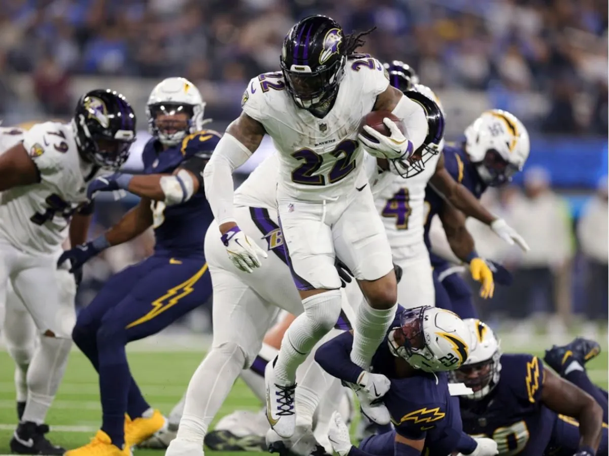 NFL Monday night: Derrick Henry’s TD streak ends but yards continue in Ravens’ victory