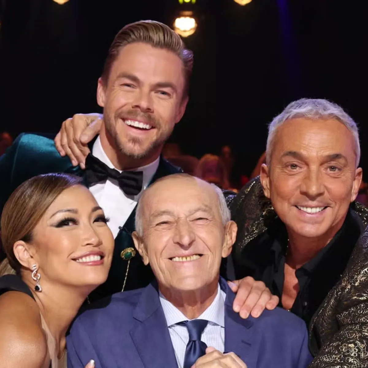 Derek Hough Pokes Fun at His Past ‘DWTS’ Outburst With Carrie Ann Inaba and Bruno Tonioli