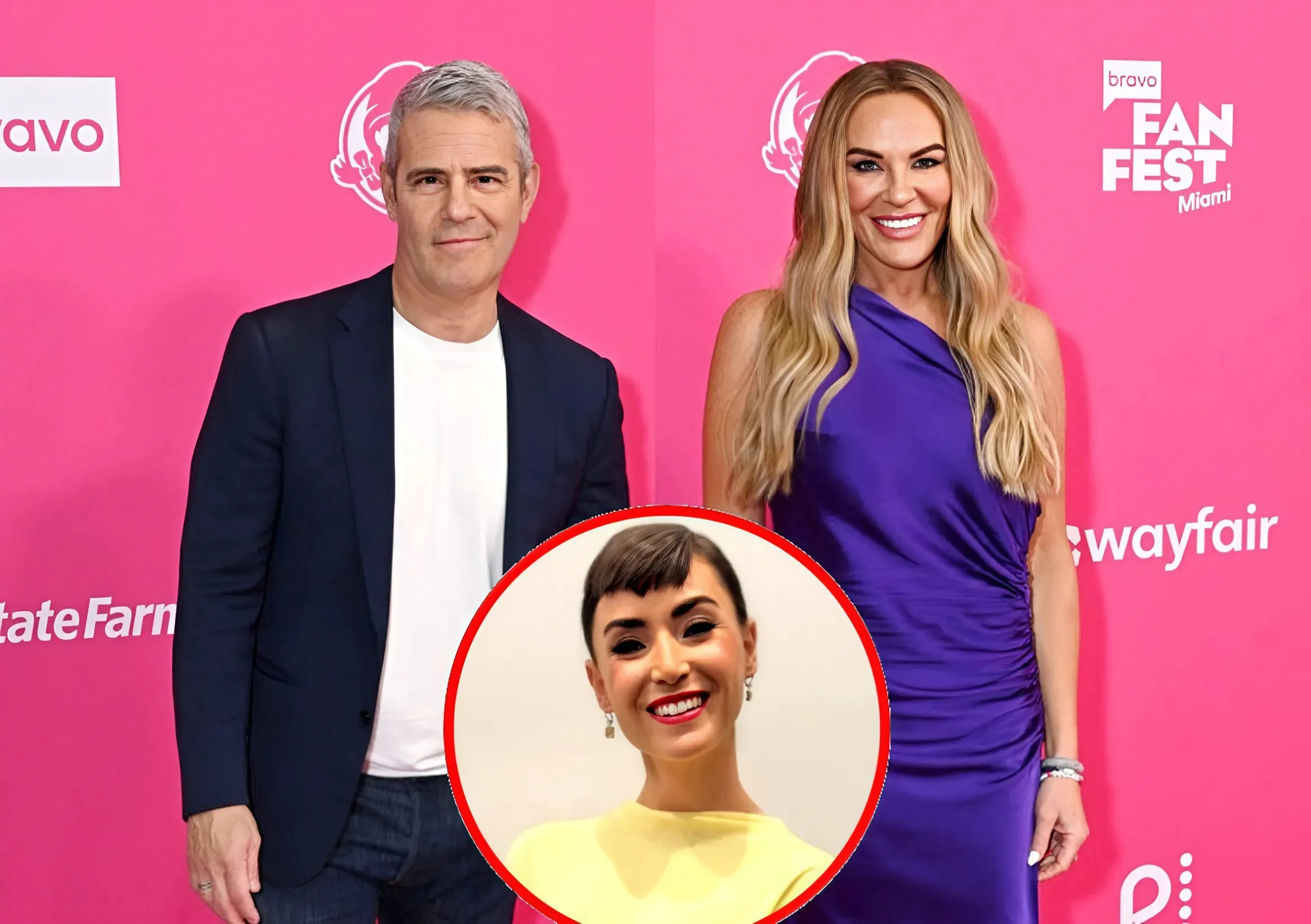 Andy Cohen Claps Back at Claims of Snubbing Heather Gay After Bronwyn Newport Shades RHOSLC Costar by Sharing Video of Andy Not Hugging Heather at Event