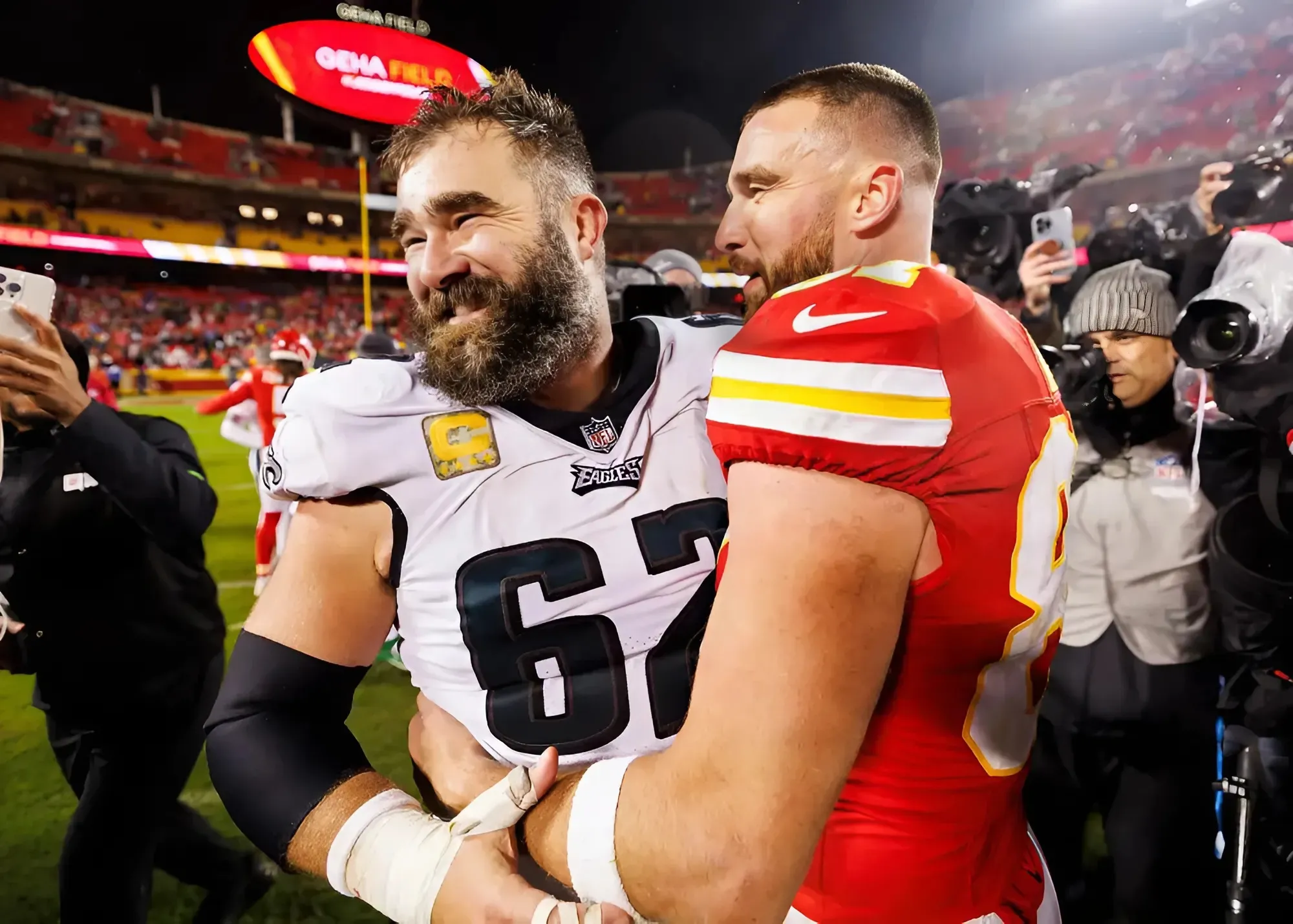 Jason Kelce Describes Playing vs. Travis Kelce’s Chiefs in 2 Emphatic Words