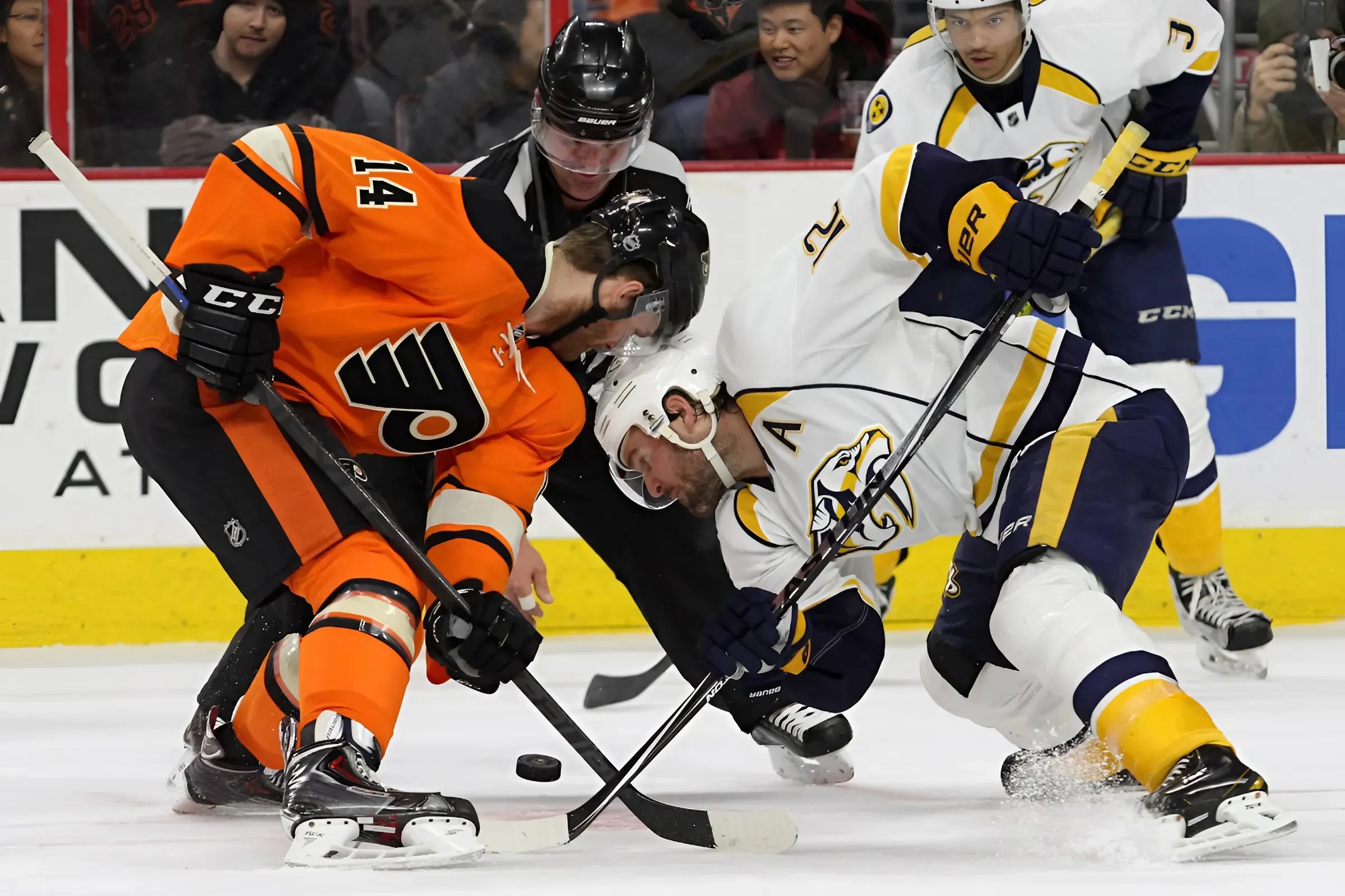 Predators face the Flyers in a non-conference matchup