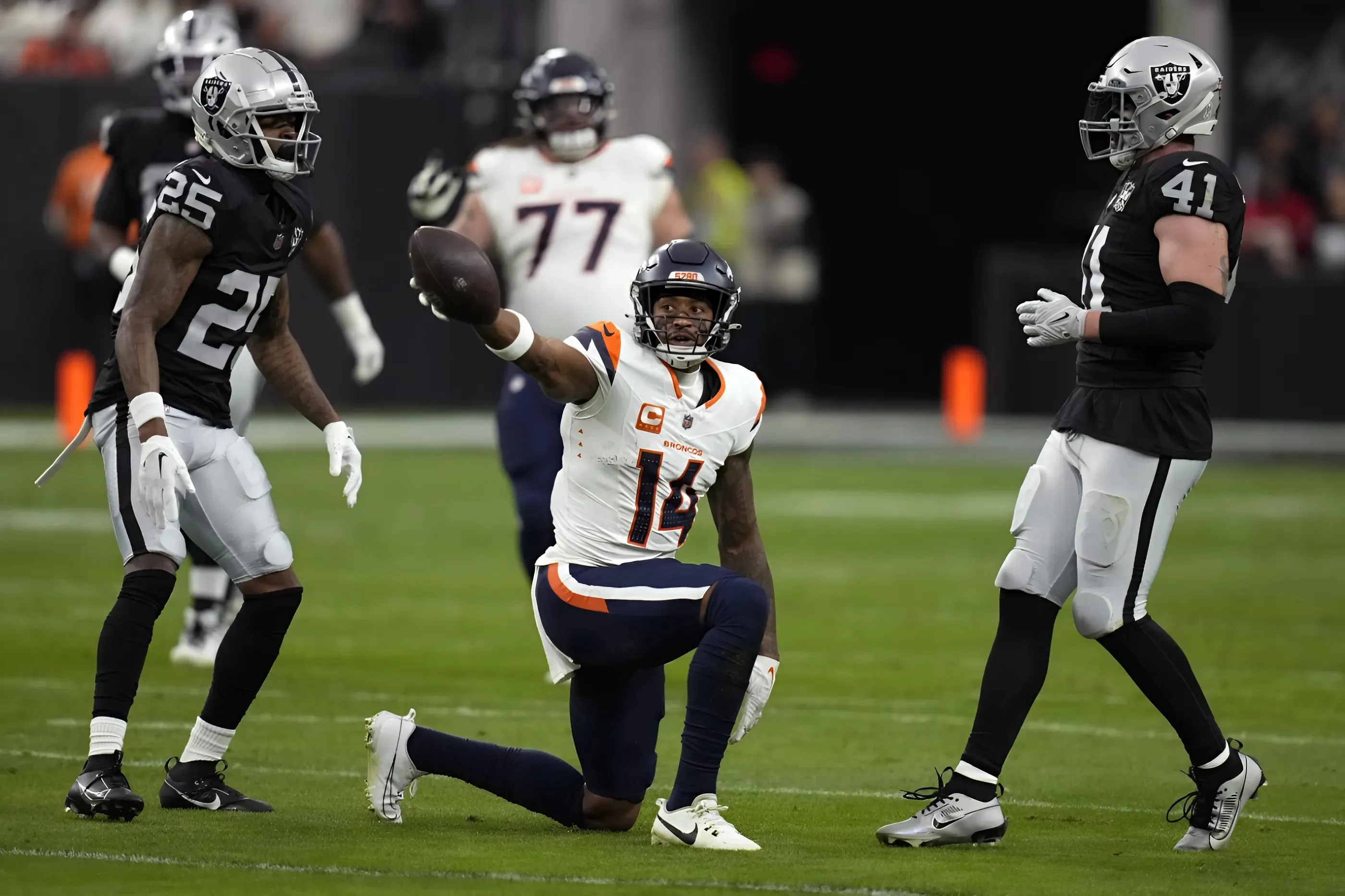 Courtland Sutton’s recent strong performances are supporting rookie Bo Nix and boosting the Denver Broncos’ playoff chances