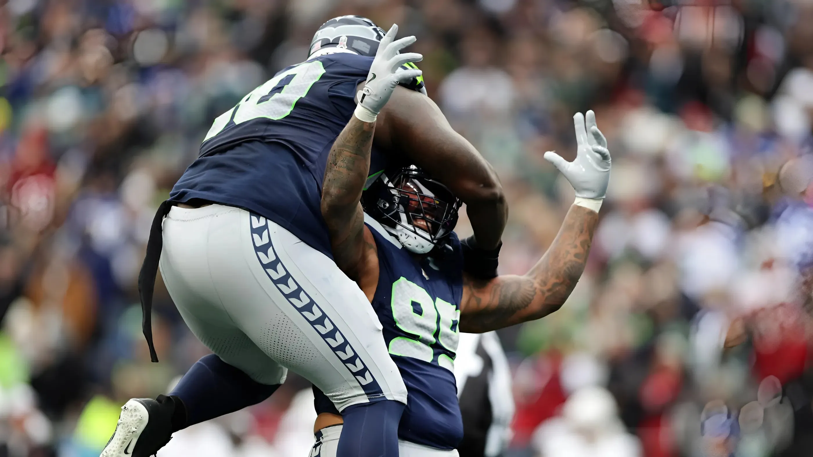 Jarran Reed has brilliant NSFW description of Leonard Williams' Week 12 play