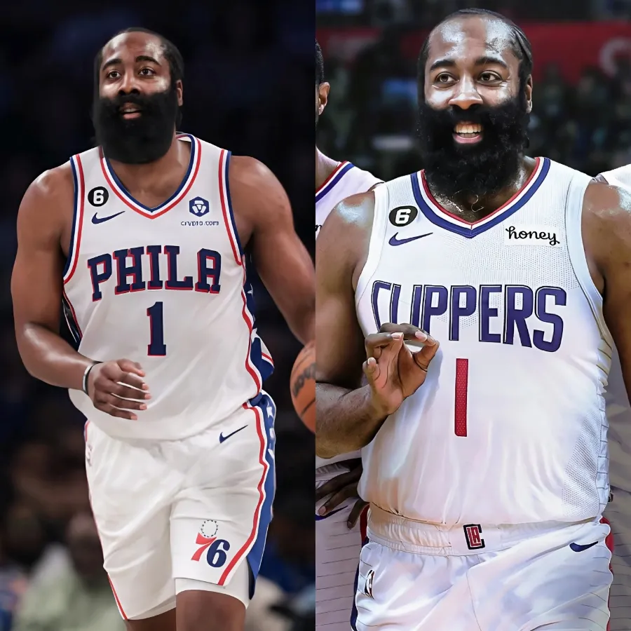 James Harden reacts to Clippers loss against historic shooting Celtics