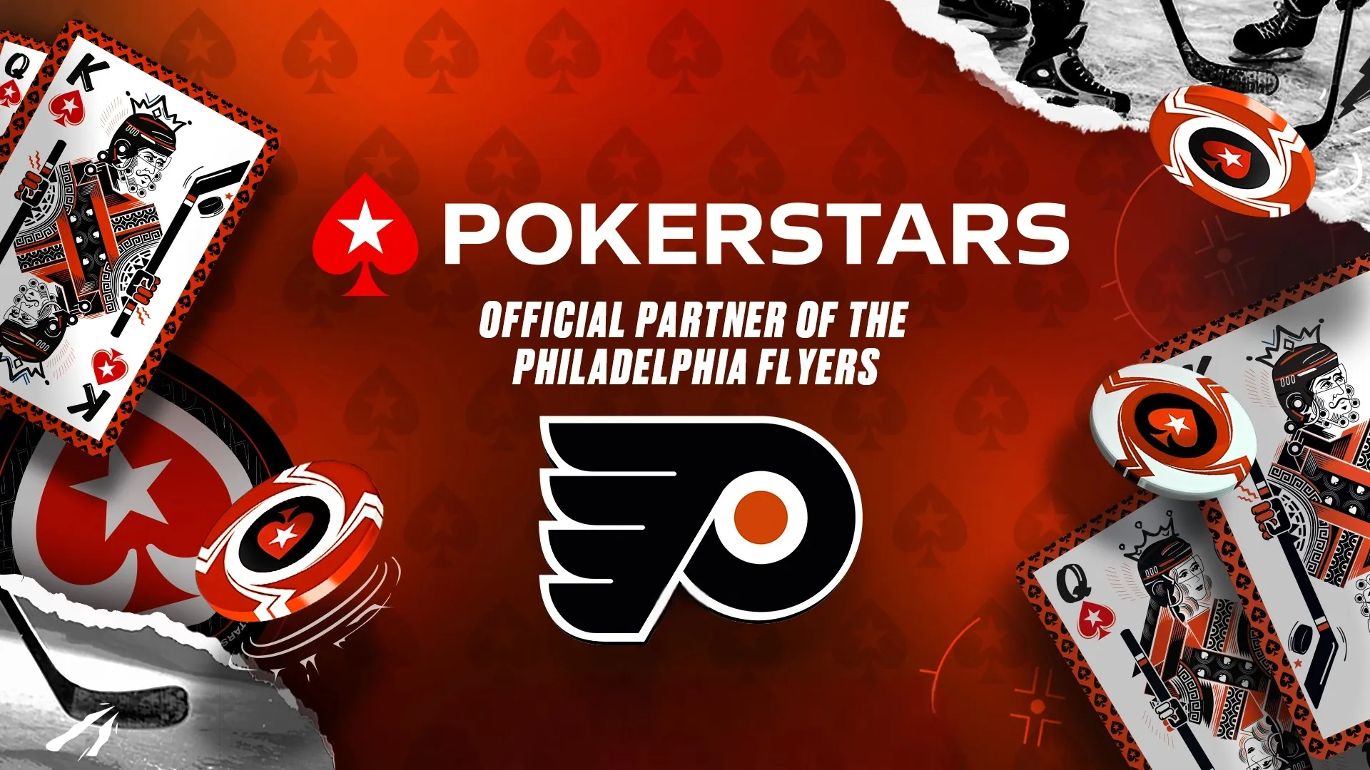 PokerStars inks sponsorship deal with NHL’s Philadelphia Flyers