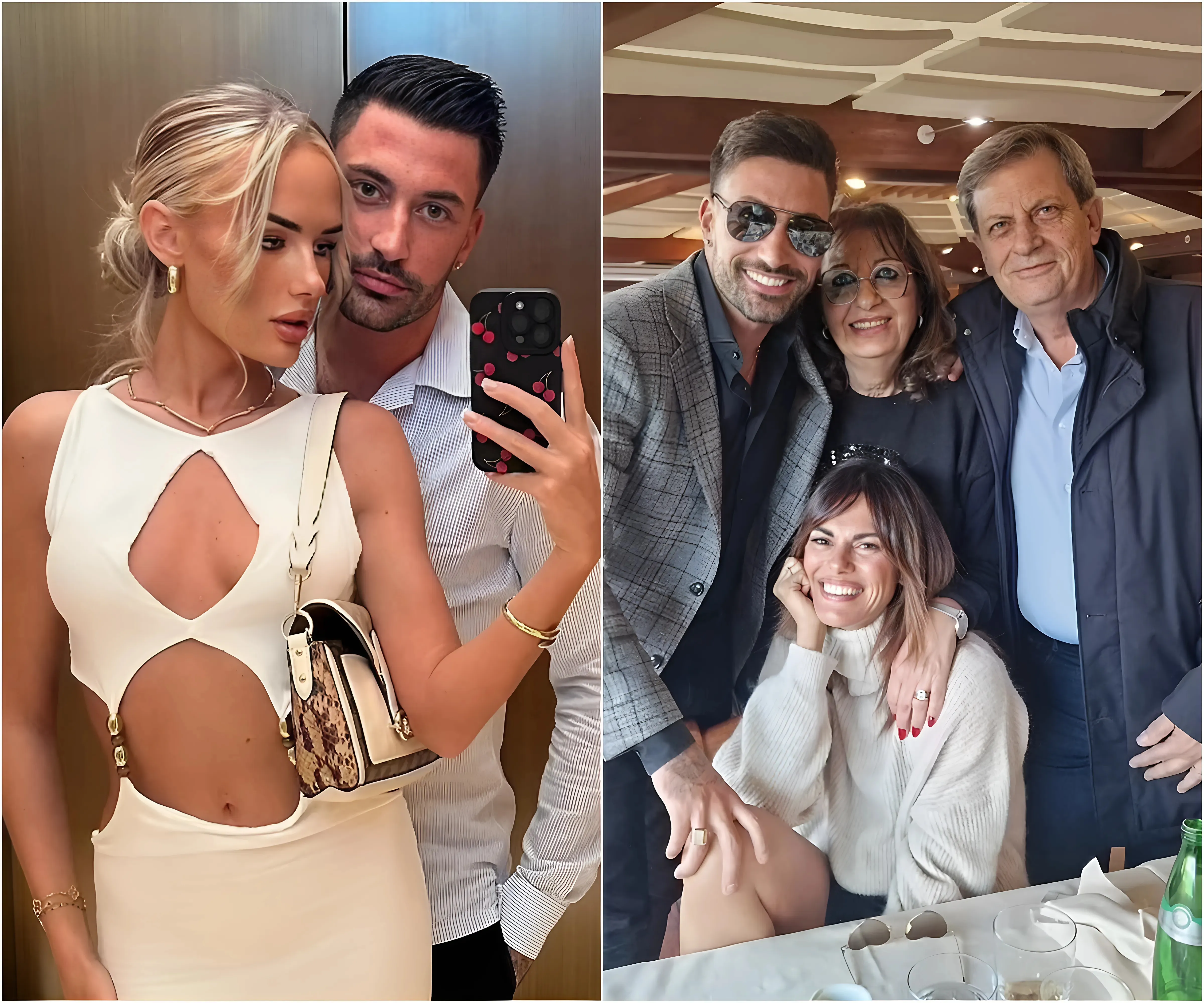 Giovanni Pernice introduces Bianca Guaccero to his family as she hails the former Strictly pro an 'incredible person' after confirming their romance - suong