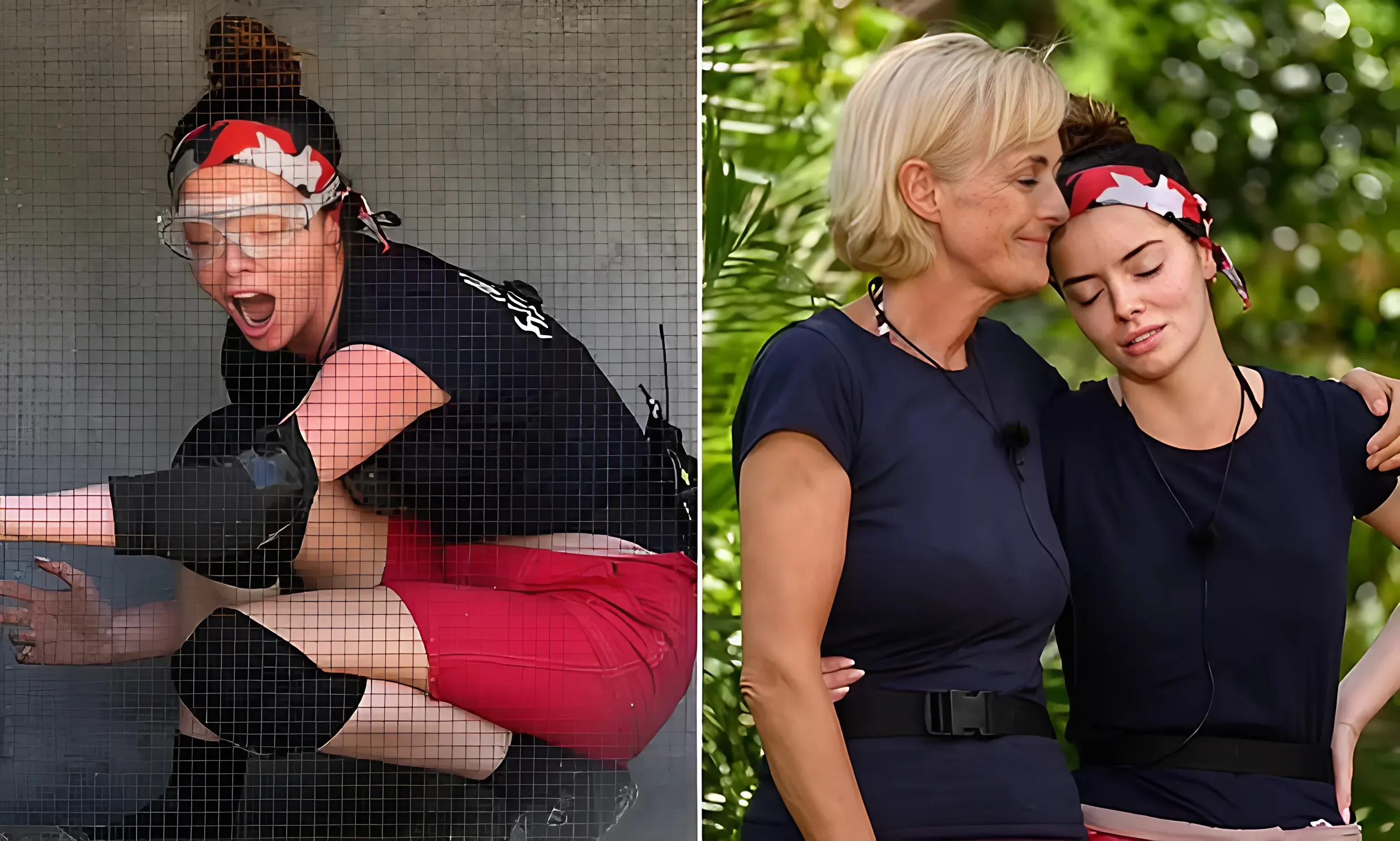 Maura Higgins breaks down in tears after facing fears as she’s comforted by I’m A Celeb’s Jane Moore trucc