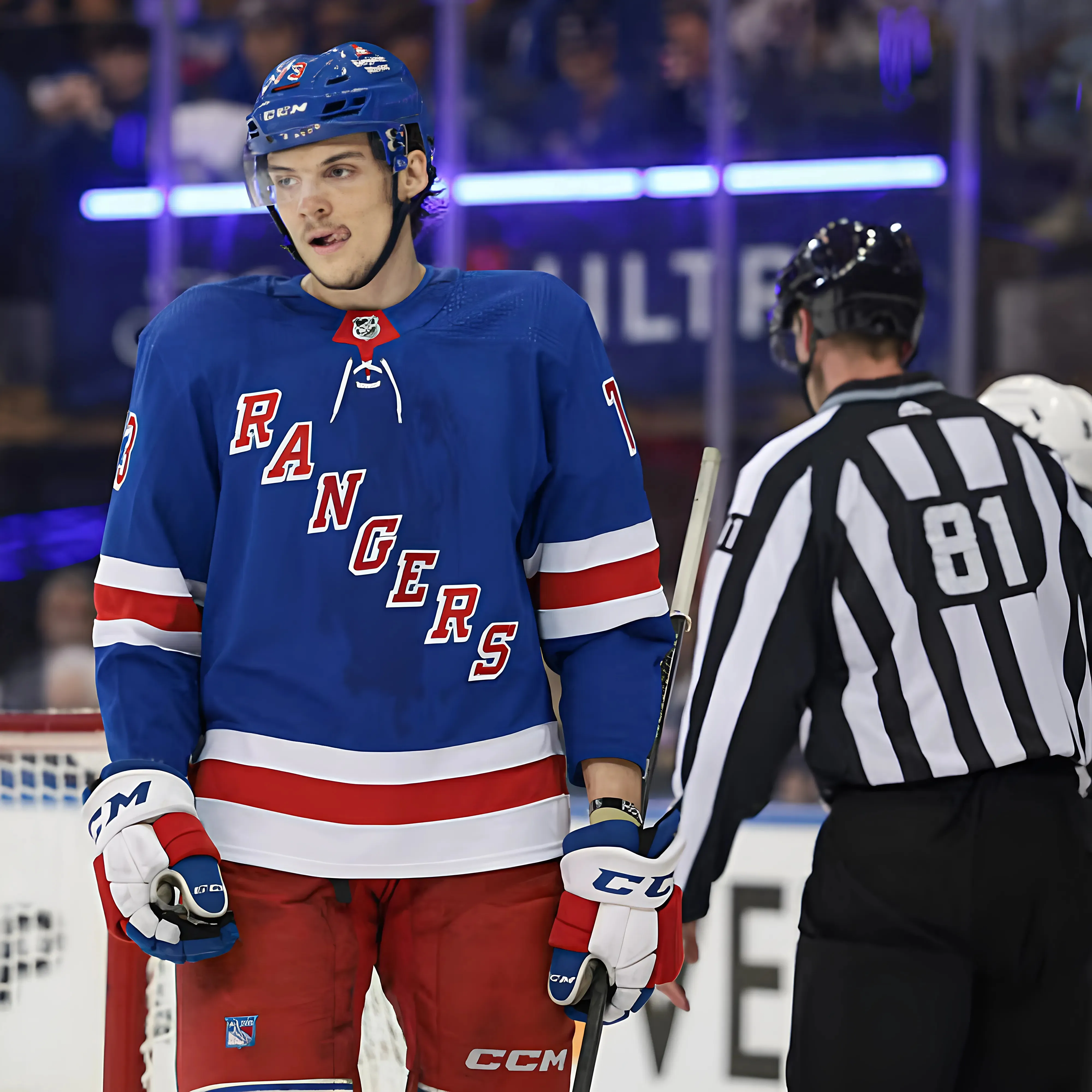 New York Rangers Matt Rempe's Late Hit Sparks Harsh Outrage Amongst Fans