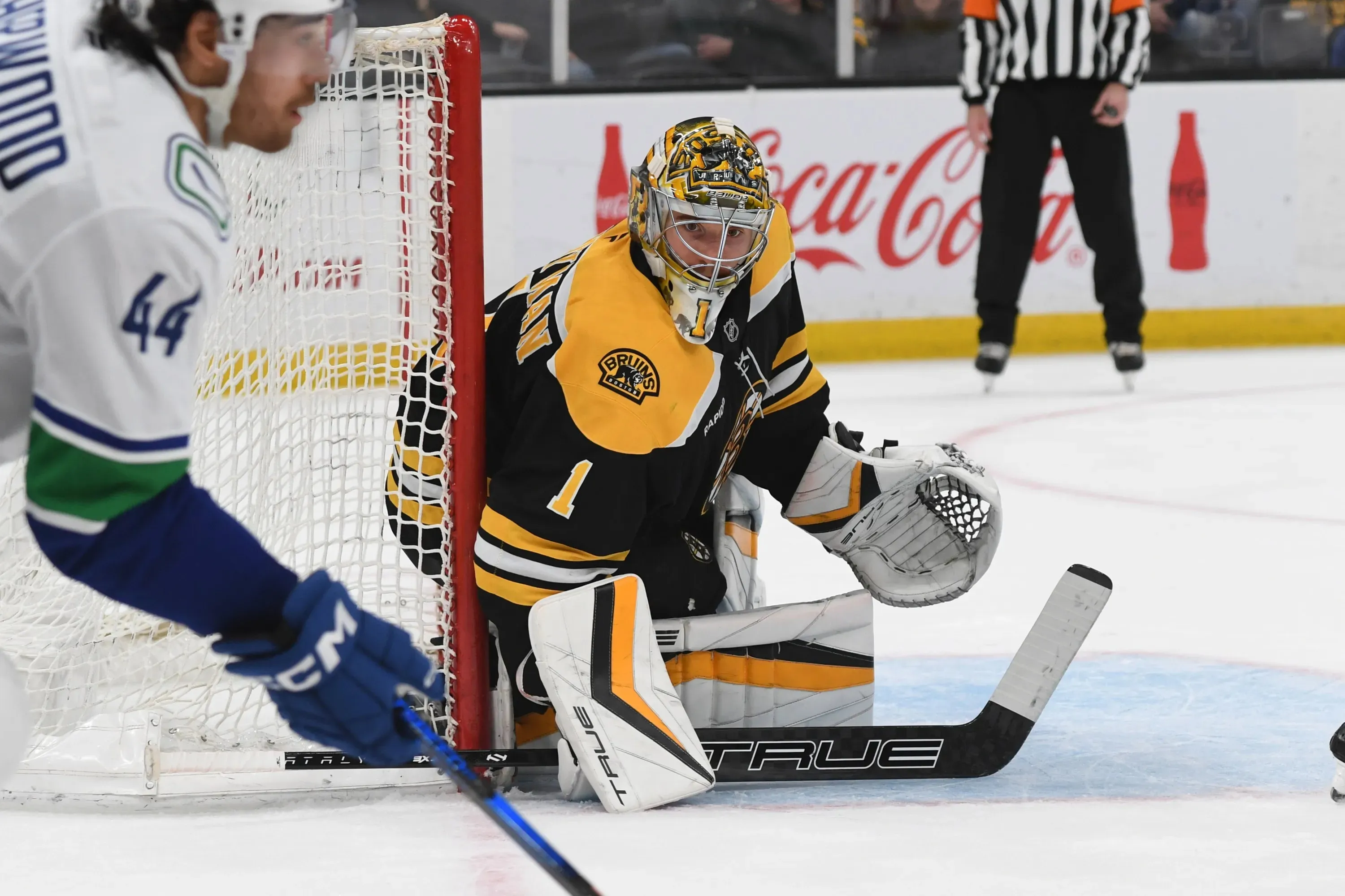 Bruins coach surprised Canucks’ goal wasn’t disallowed