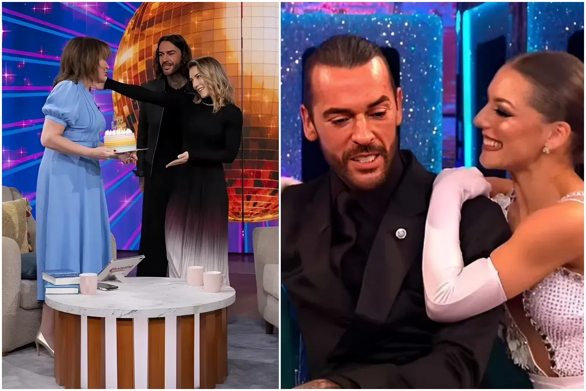 Lorraine viewers appalled as she flirts up a storm with Pete Wicks in 'pathetic, lewd and embarrassing' interview ngocc