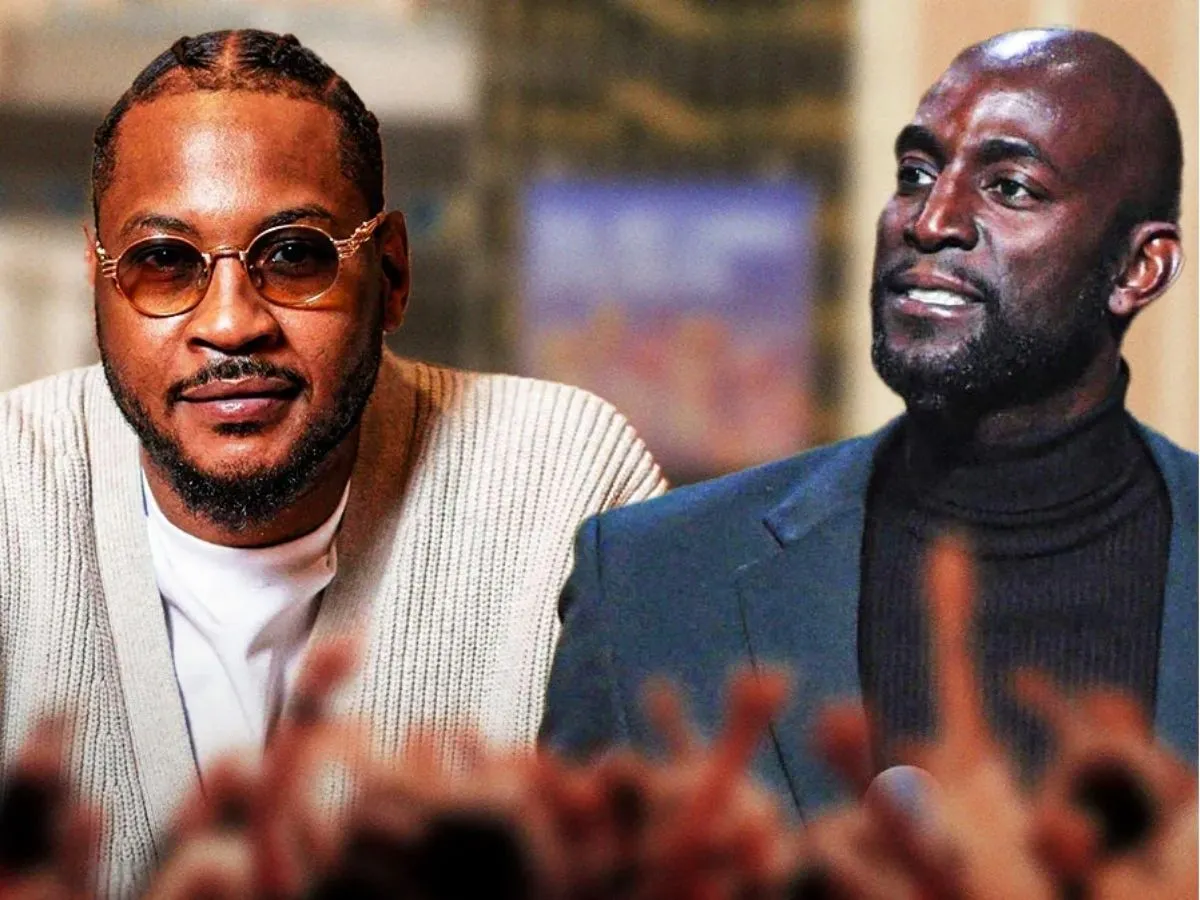 Carmelo Anthony on Knicks beef with Kevin Garnett over La La Anthony remarks