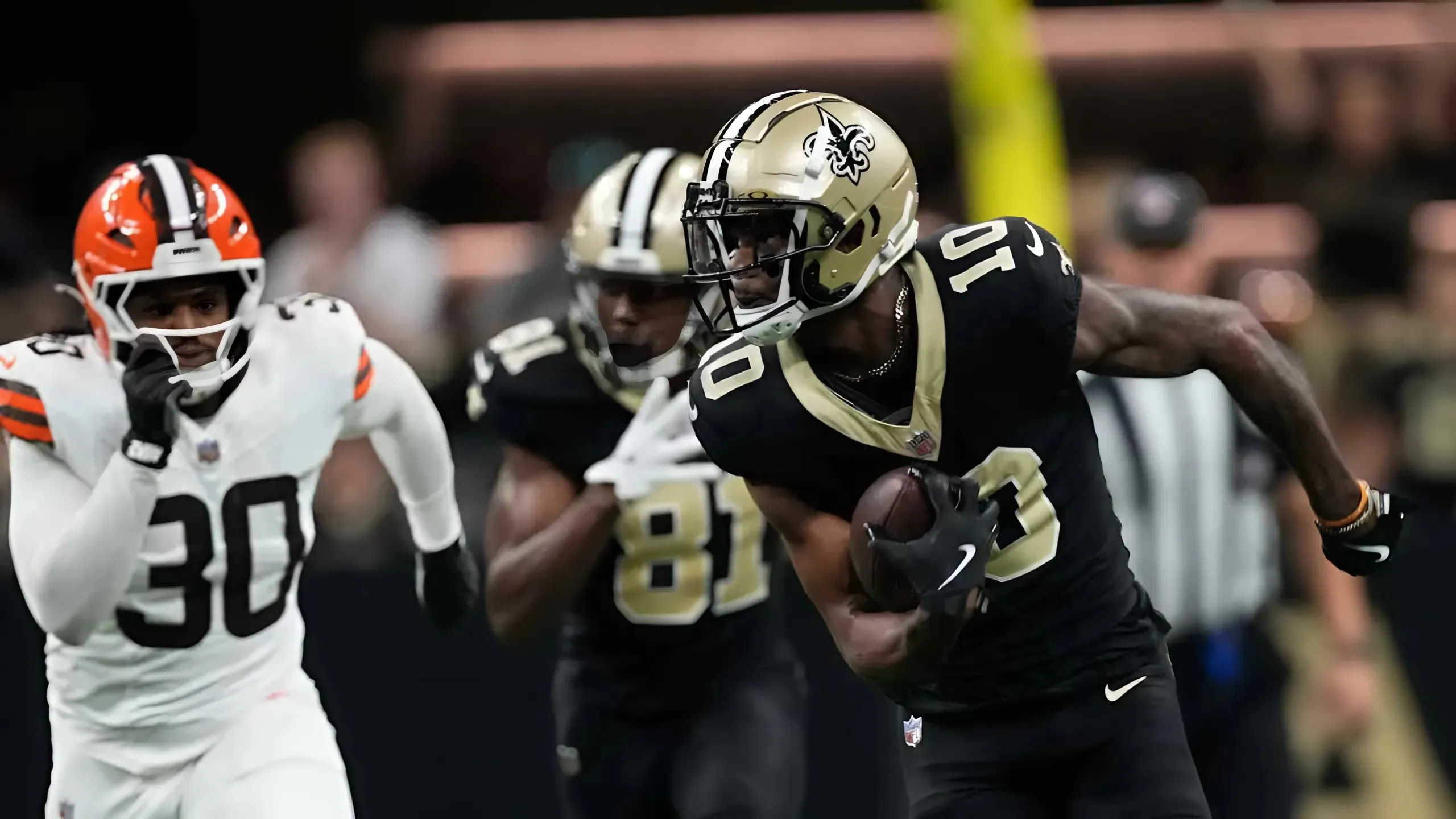 Receiver Marquez Valdes-Scantling has been exactly as expected for New Orleans Saints