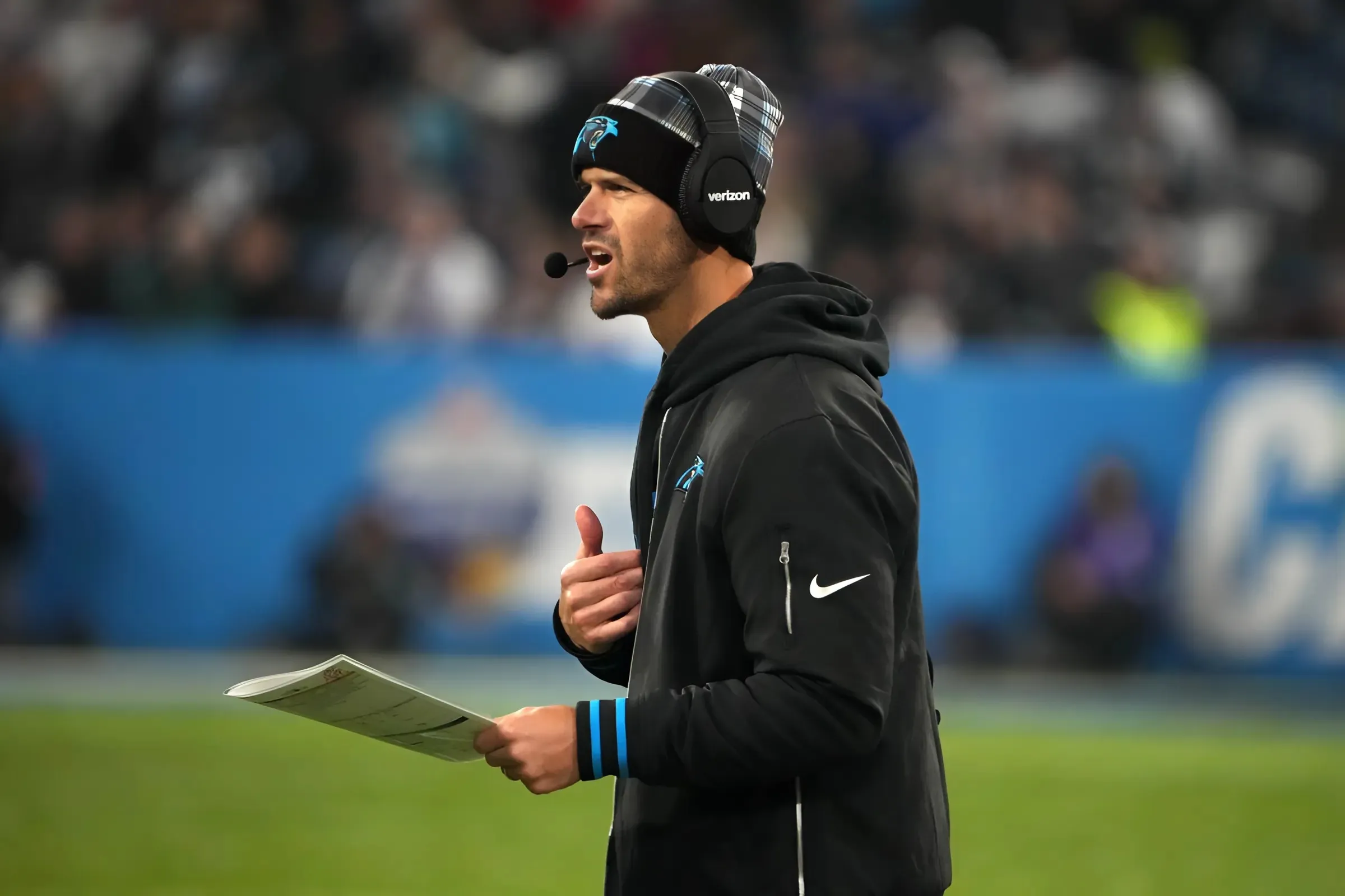 Dave Canales stays even-keeled as Carolina Panthers dark cloud finally lifts