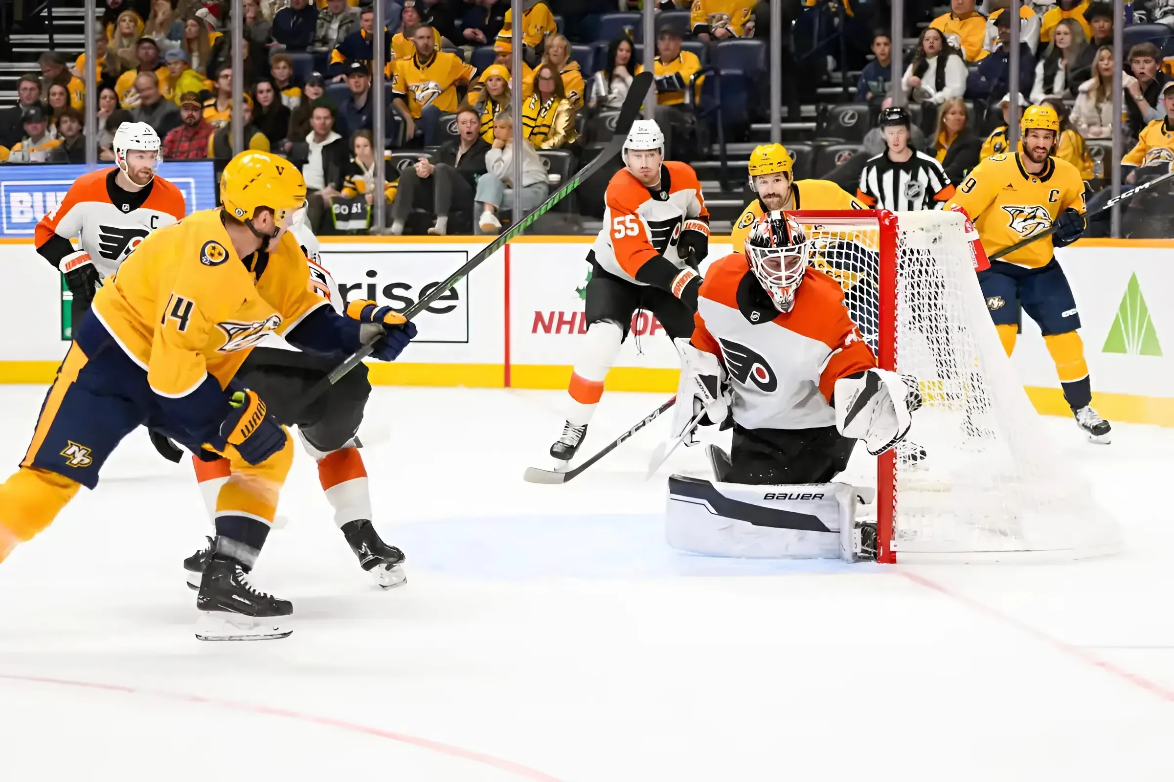 Sean Couturier's OT goal lifts Philadelphia Flyers to win over Predators