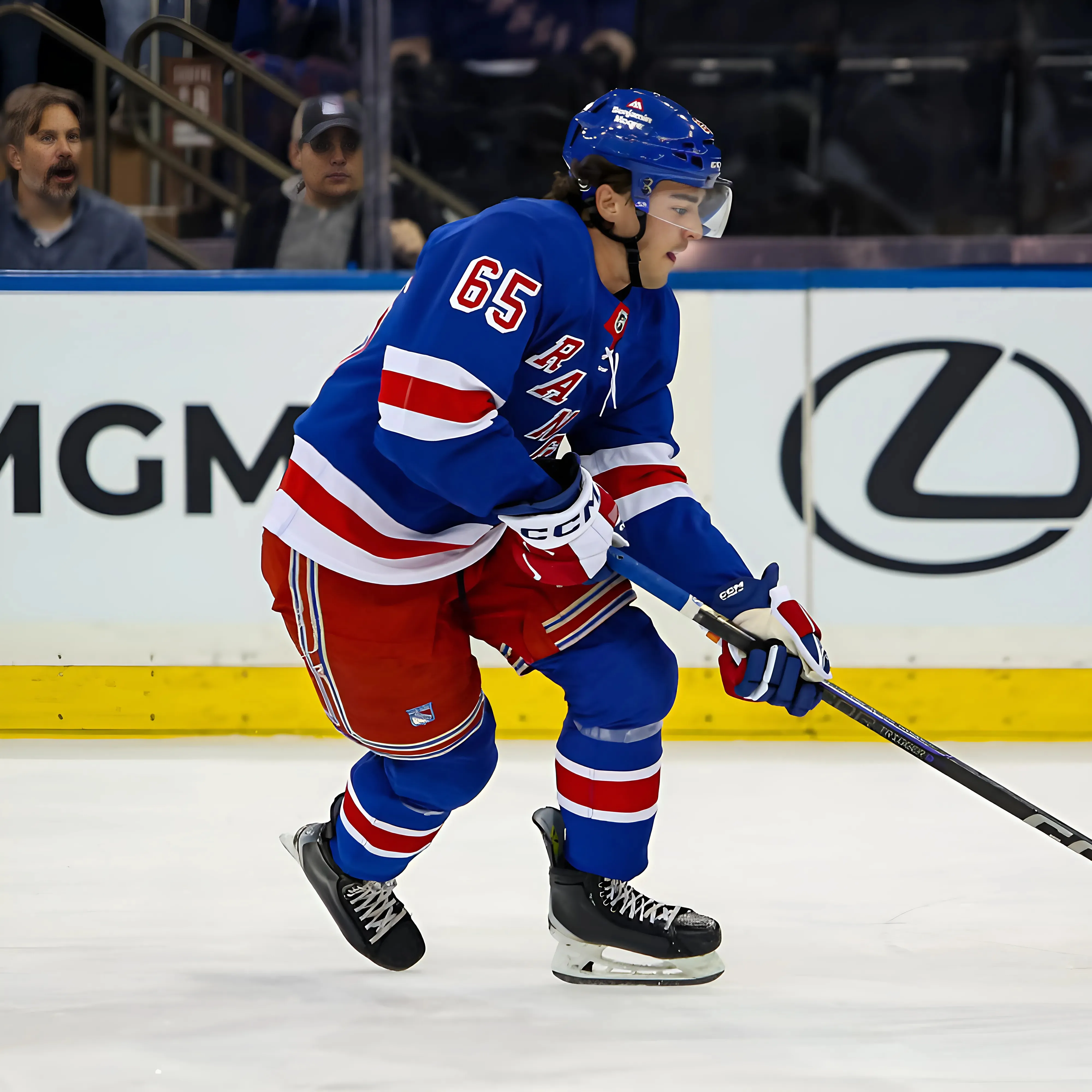 Must see: New York Rangers rookie forward Brett Berard nets his first ever NHL goal