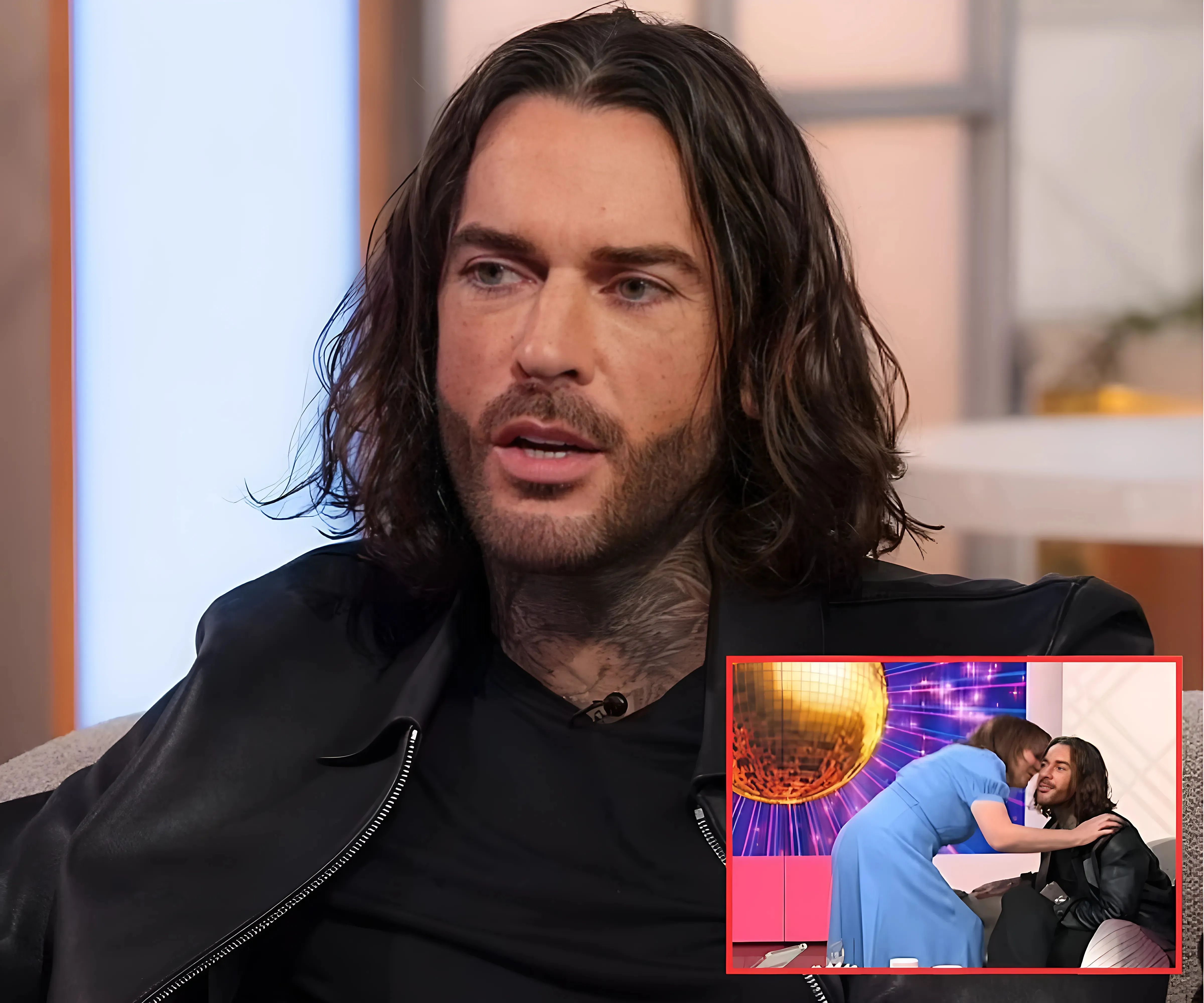 Viewers were shocked as Lorraine aggressively flirted with Pete Wicks during a 'cringe-worthy and embarrassing' interview – breathing heavily and whispering 'I’ll go out with you'. - suong