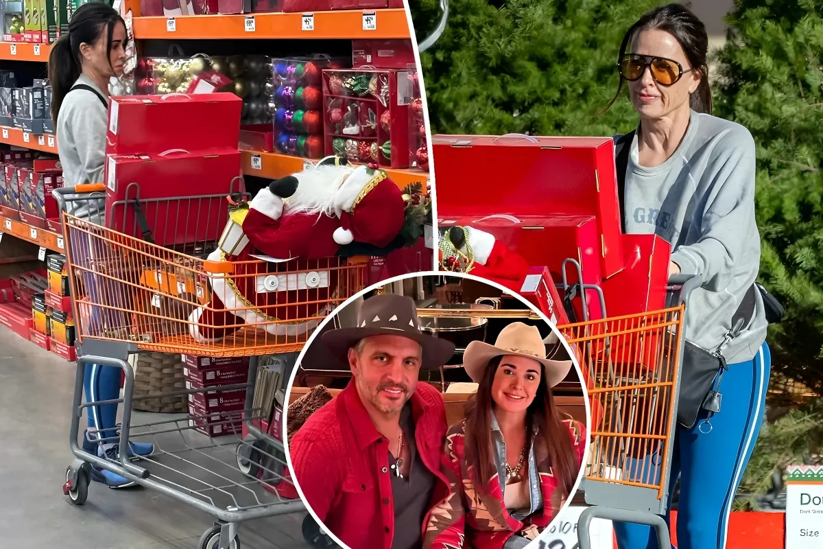 Kyle Richards shops for Christmas decor ahead of first holidays since ex Mauricio Umansky moved out - lulu