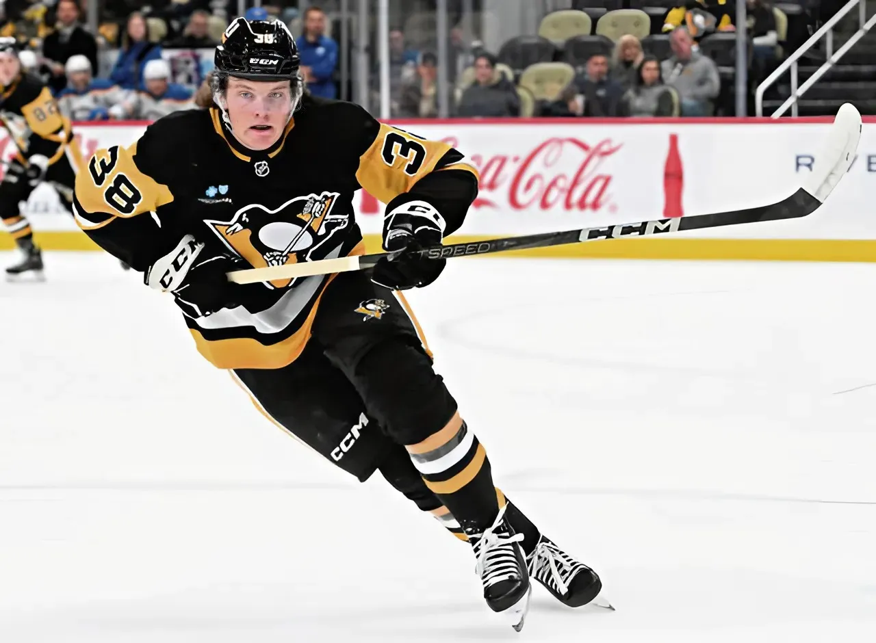 Penguins defenseman Owen Pickering remains sidelined due to illness