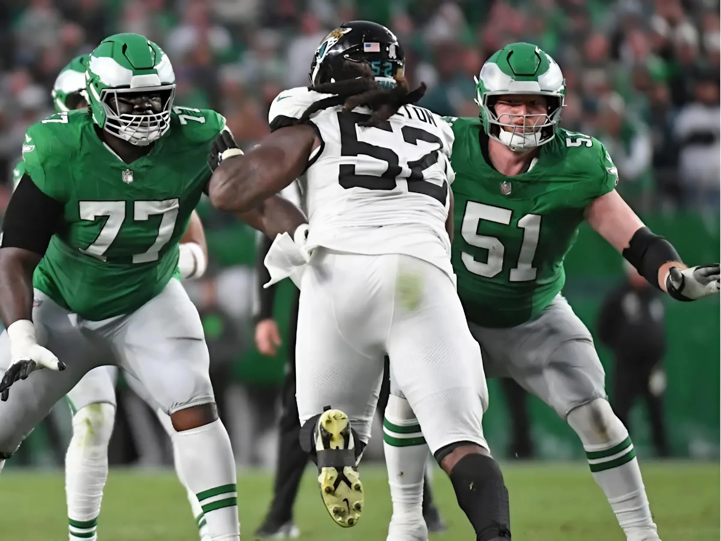 Eagles Offensive Line Newcomer Grateful To Be In Philly