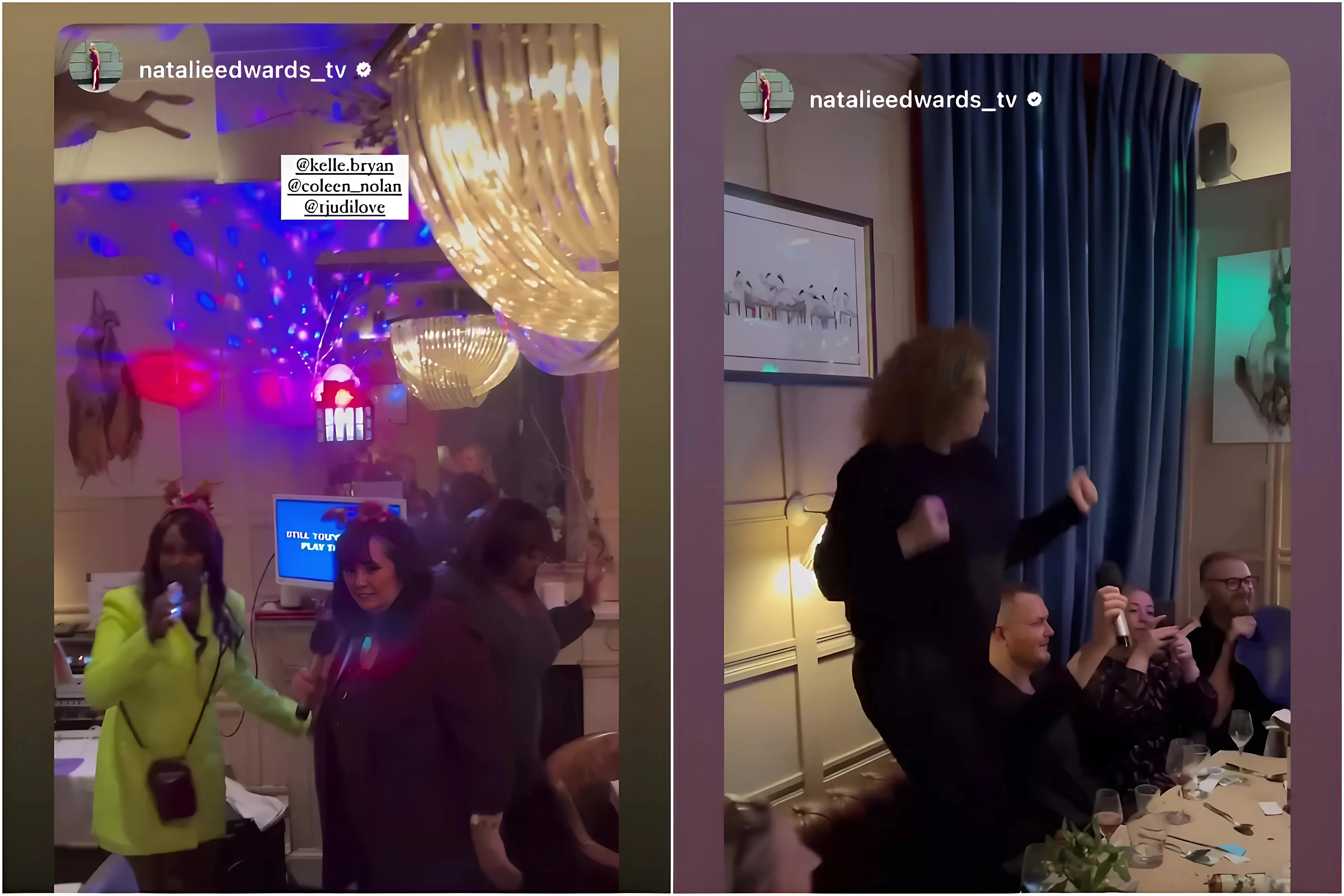 Inside Loose Women’s wild Christmas party with karaoke and dancing on chairs – but one famous face is missing trucc