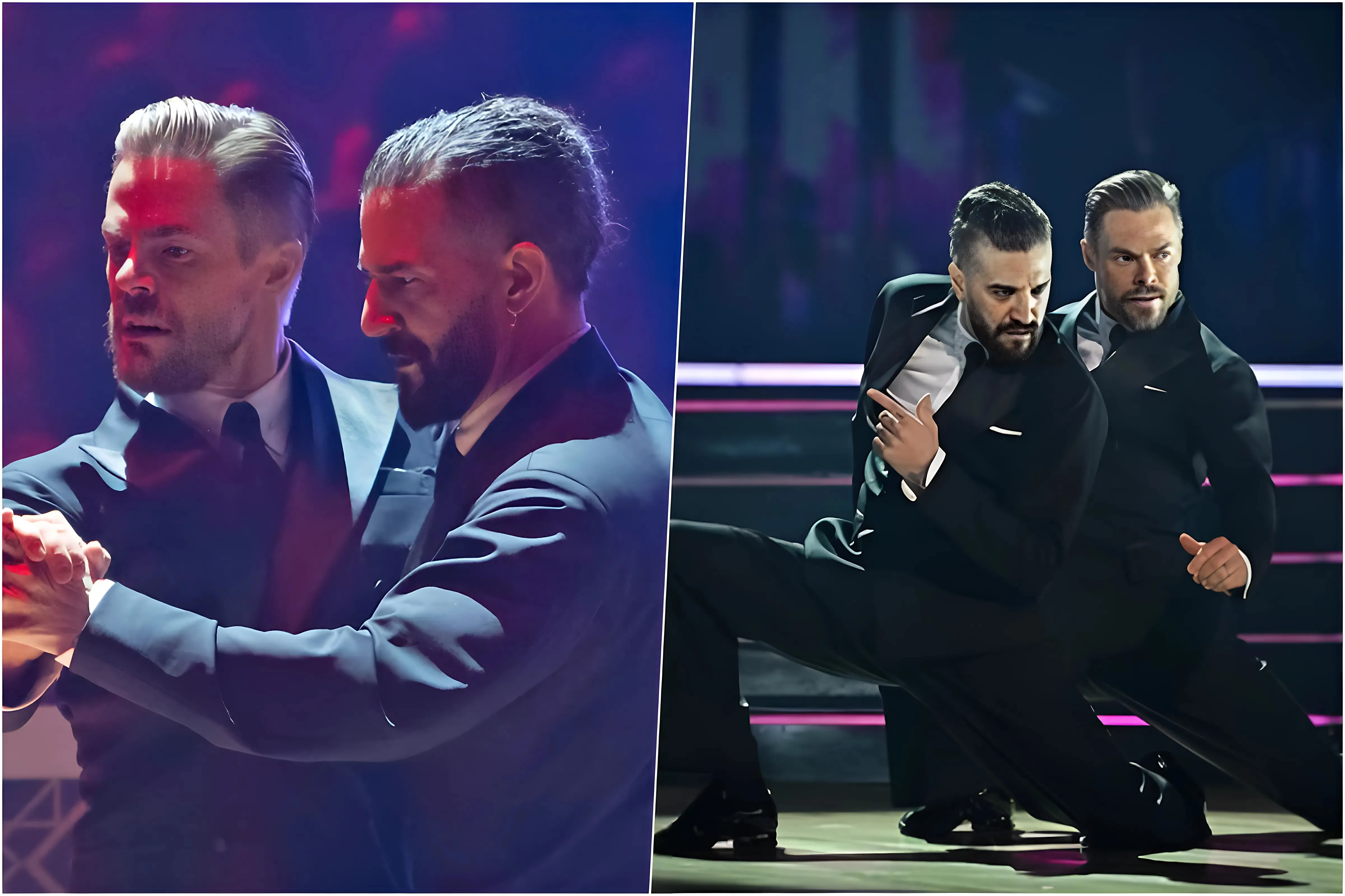 Derek Hough and Mark Ballas Shine with Explosive Argentine Tango in 'DWTS' Finale trucc