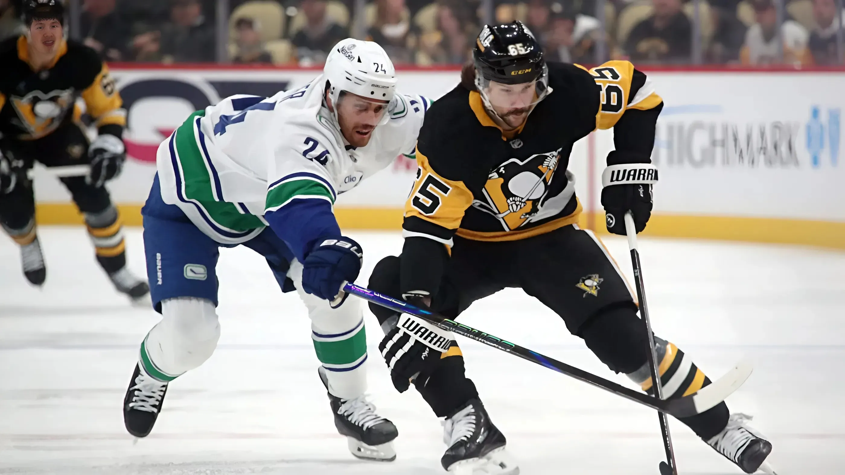 Penguins 5-4 Victory Over Canucks