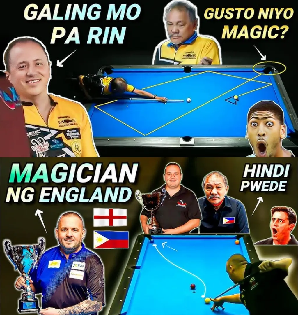 No. 1 Player ng Amerika, Napangiti sa Salamangka ni Efren Reyes – April 2024 Shock!