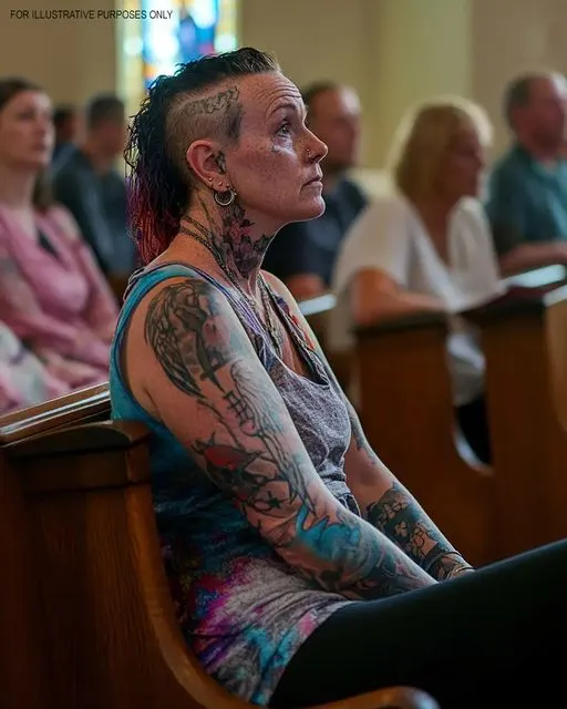 I saw an adult woman with many piercings and tattoos in church, and I felt uncomfortable. Am I wrong to think there are standards?