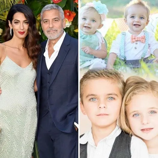 Clooney’s Twins Shock Fans with Their Jaw-Dropping Resemblance to Dad