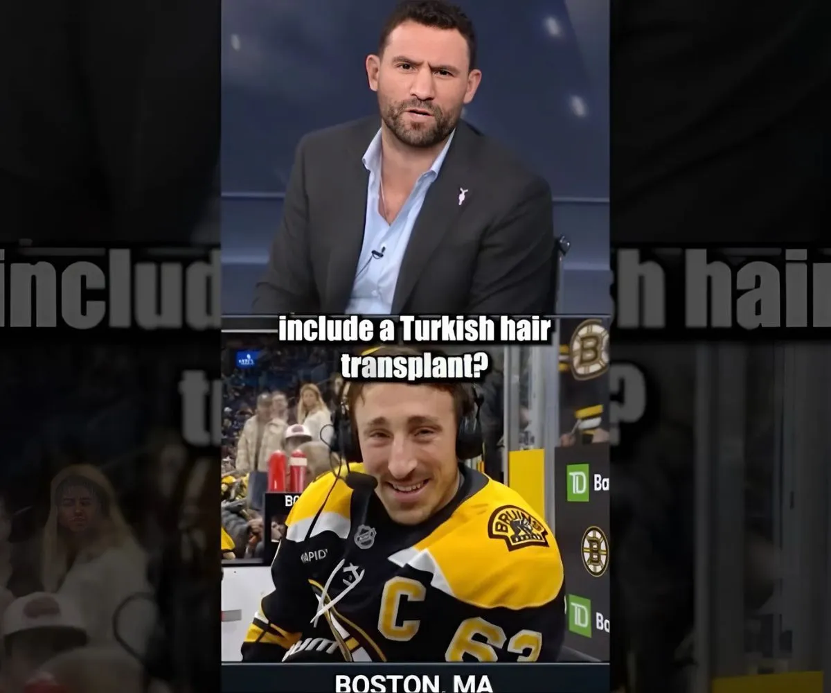 Watch: Brad Marchand didn't have to do Biz like that