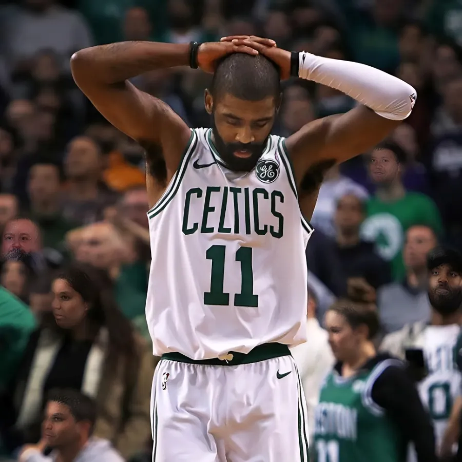 Mavericks Star Kyrie Irving Dramatically Acts Out Potential Trade to Lakers