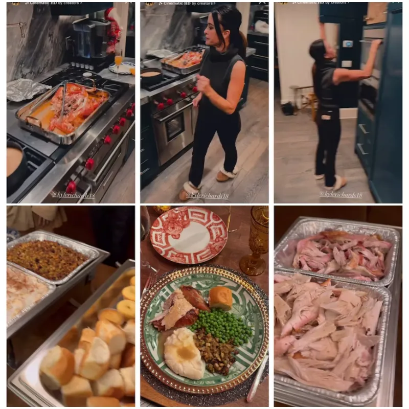 Kyle Richards Shows Off Her Family's Incredible Thanksgiving Feast