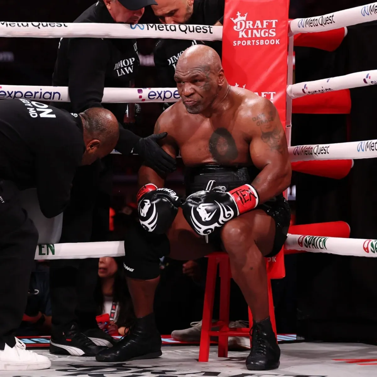 Mike Tyson’s ex-coach reveals ‘real reason’ boxing legend was biting gloves during Jake Paul fight